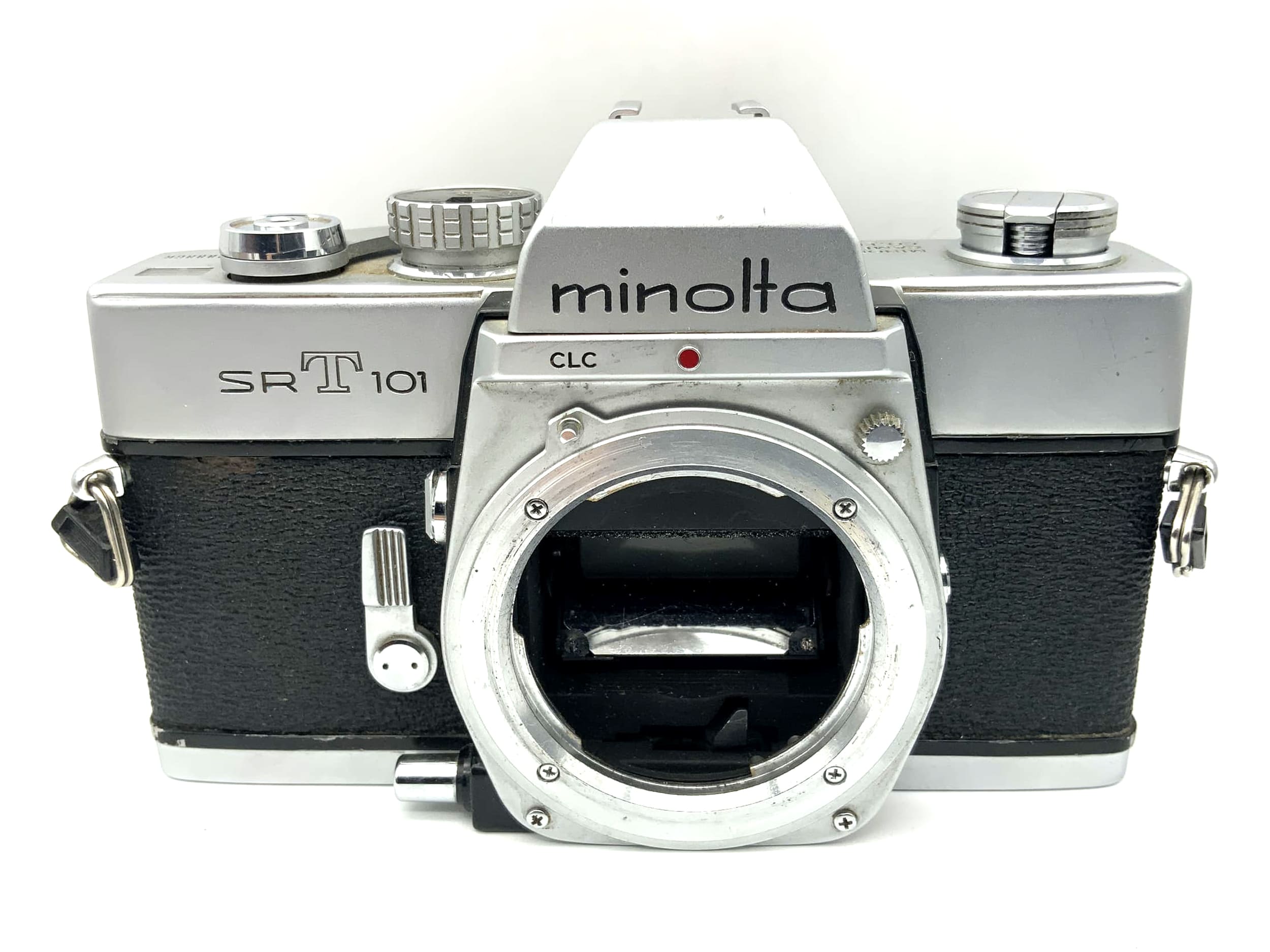 Minolta SRT 101 35mm Spiegelreflexkamera SLR analog (Minolta MD) !Beli defekt!