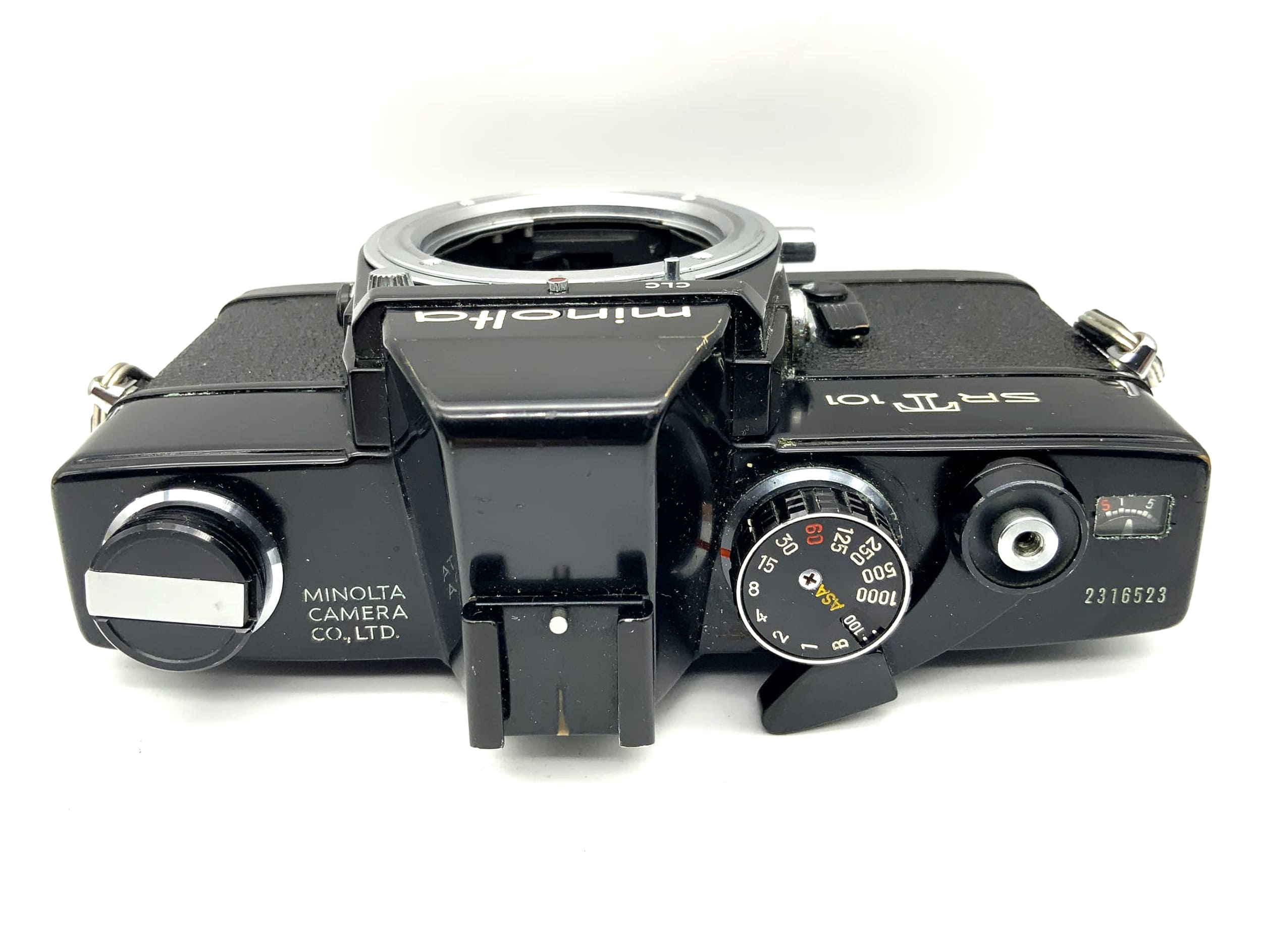 Minolta SRT 101 35mm Spiegelreflexkamera SLR analog (Minolta MD) !Beli defekt!