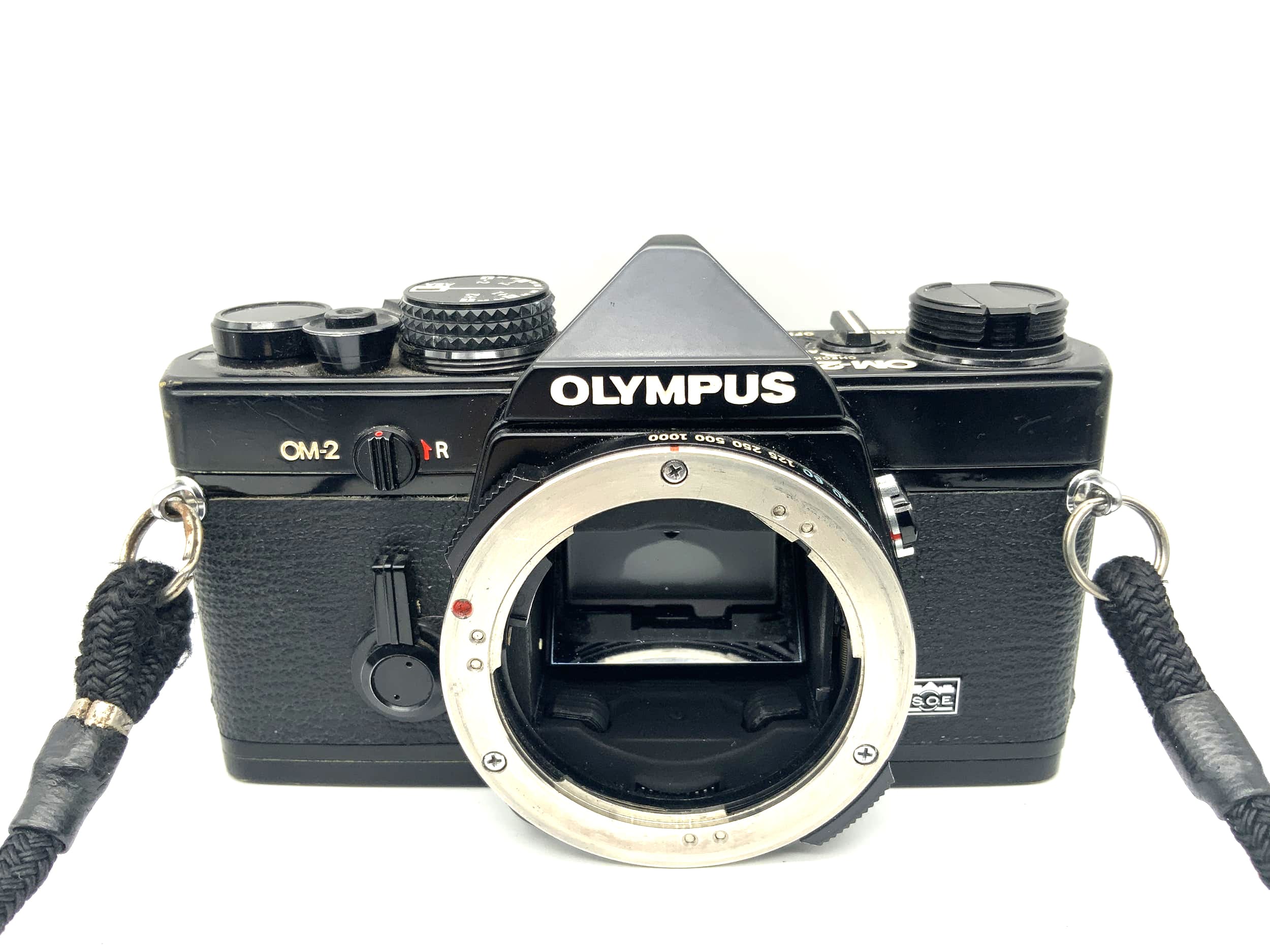 Olympus OM-2 35mm Spiegelreflexkamera SLR analog Body (Olympus OM) !Beli defekt!