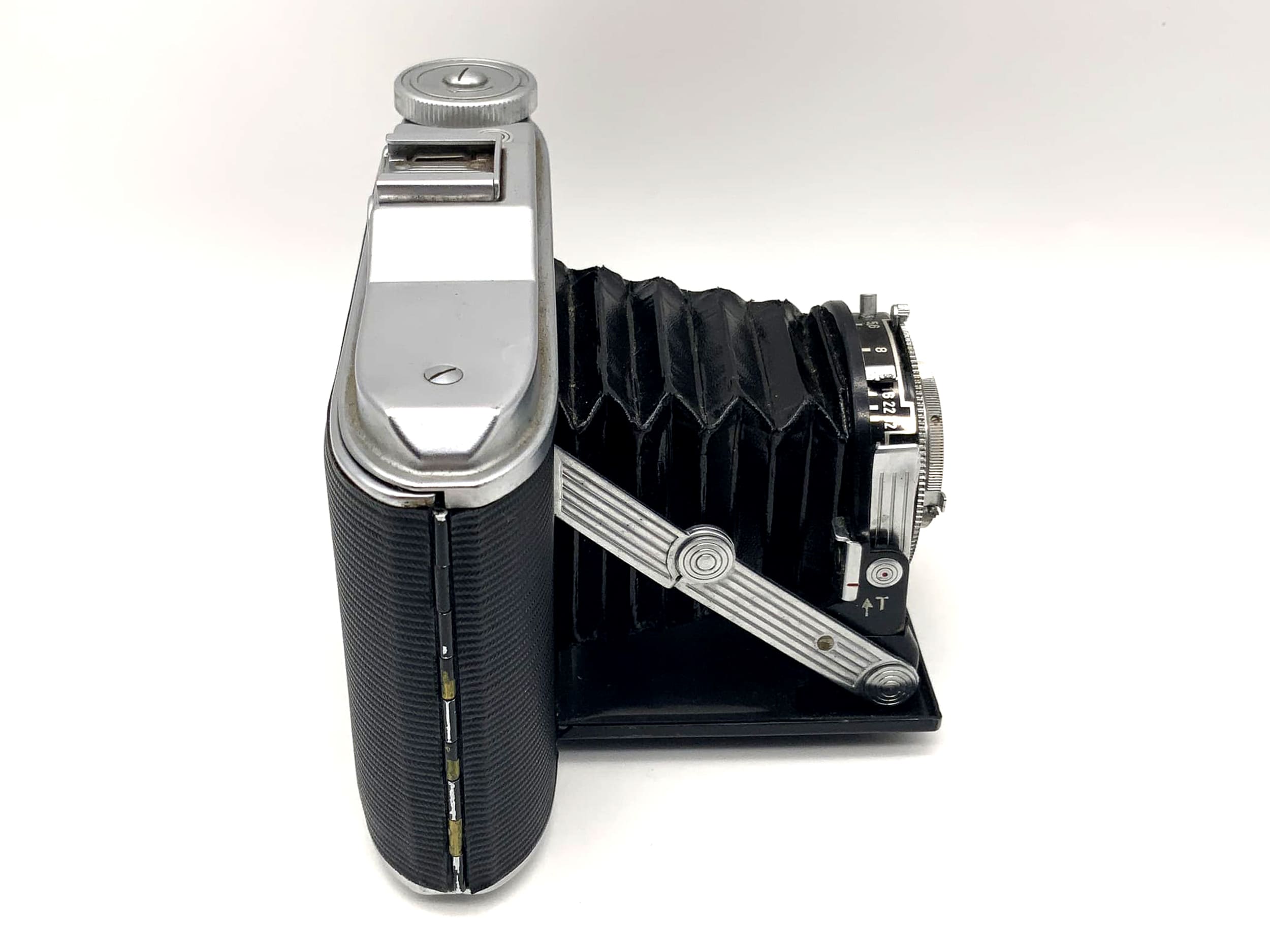 Agfa Isolette V Klappkamera mit Agnar 1:4.5 F=85mm Vario