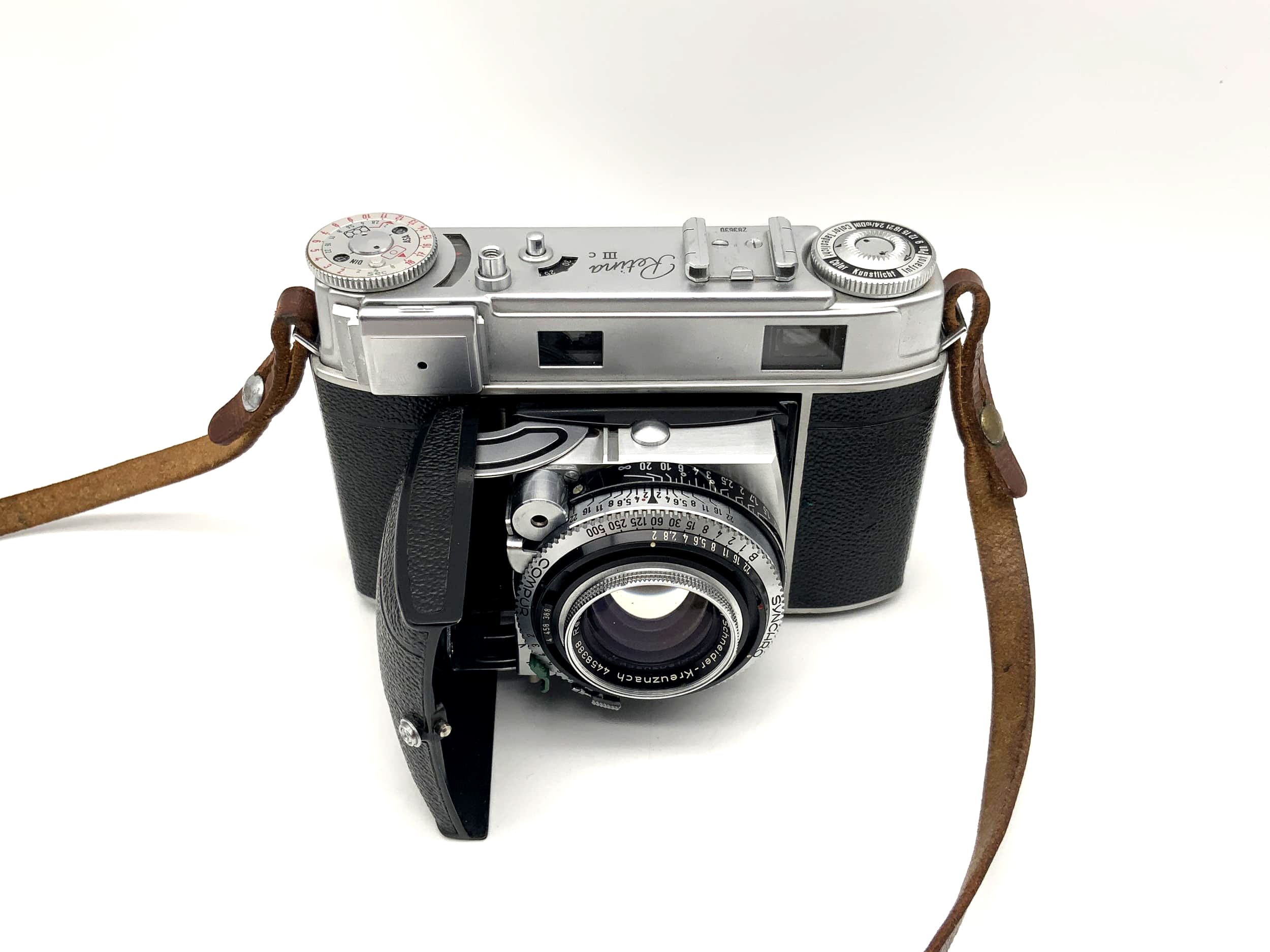 Kodak Retina IIIc Klappkamera mit Schneider Kreuznach Xenon Big C f:2.0/50mm