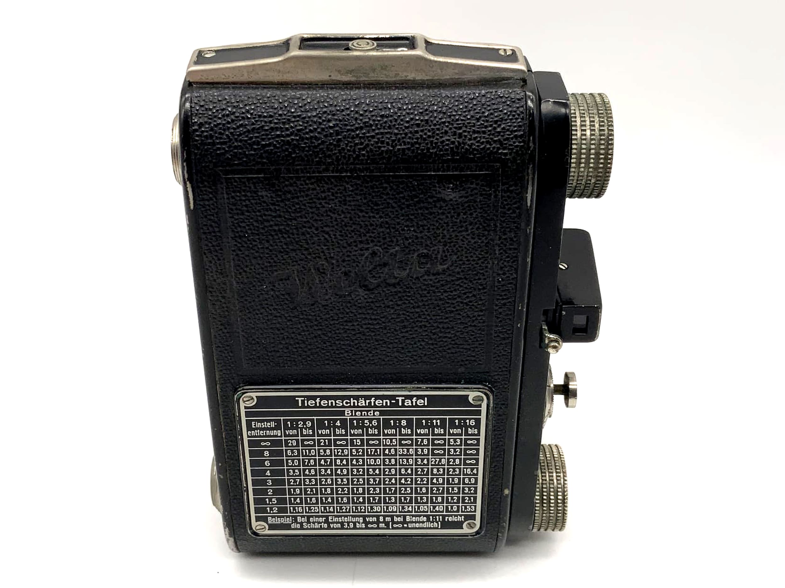 Welta Weltix Klappkamera mit Steinheil München Cassar 1:2.9 f=5cm Compur