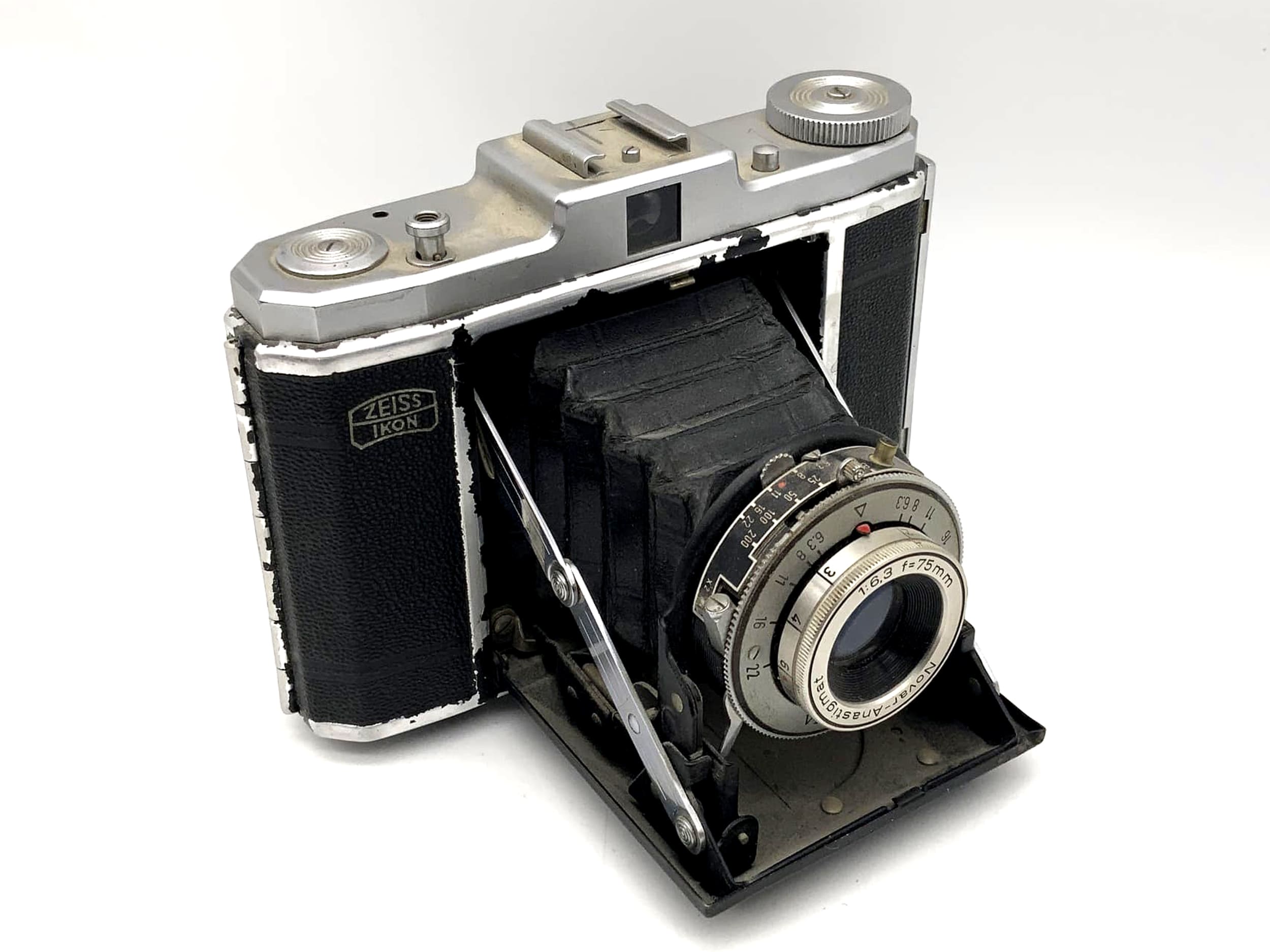 Zeiss Ikon Nettar 518/16 Klappkamera mit Novar Anastigmat 1:6.3 f=75mm Vero