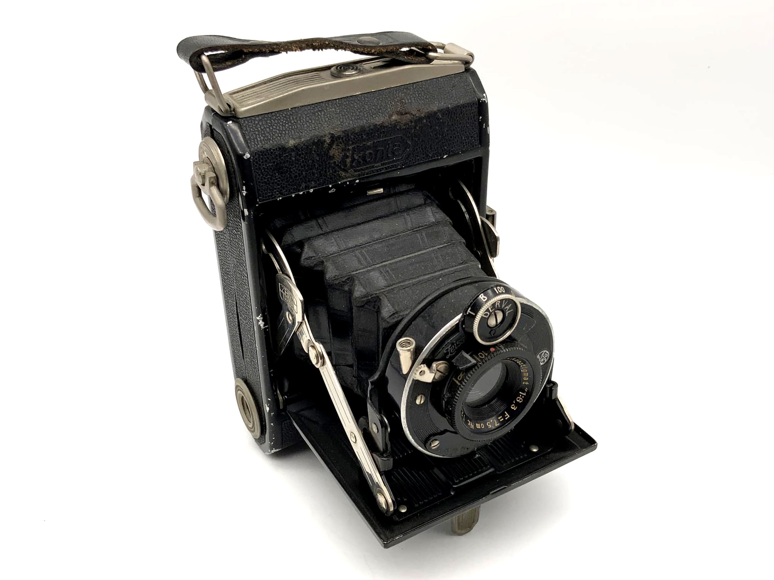 Zeiss Ikon Ikonta 520 Klappkamera mit Novar Anastigmat 1:6.3 F=7,5cm