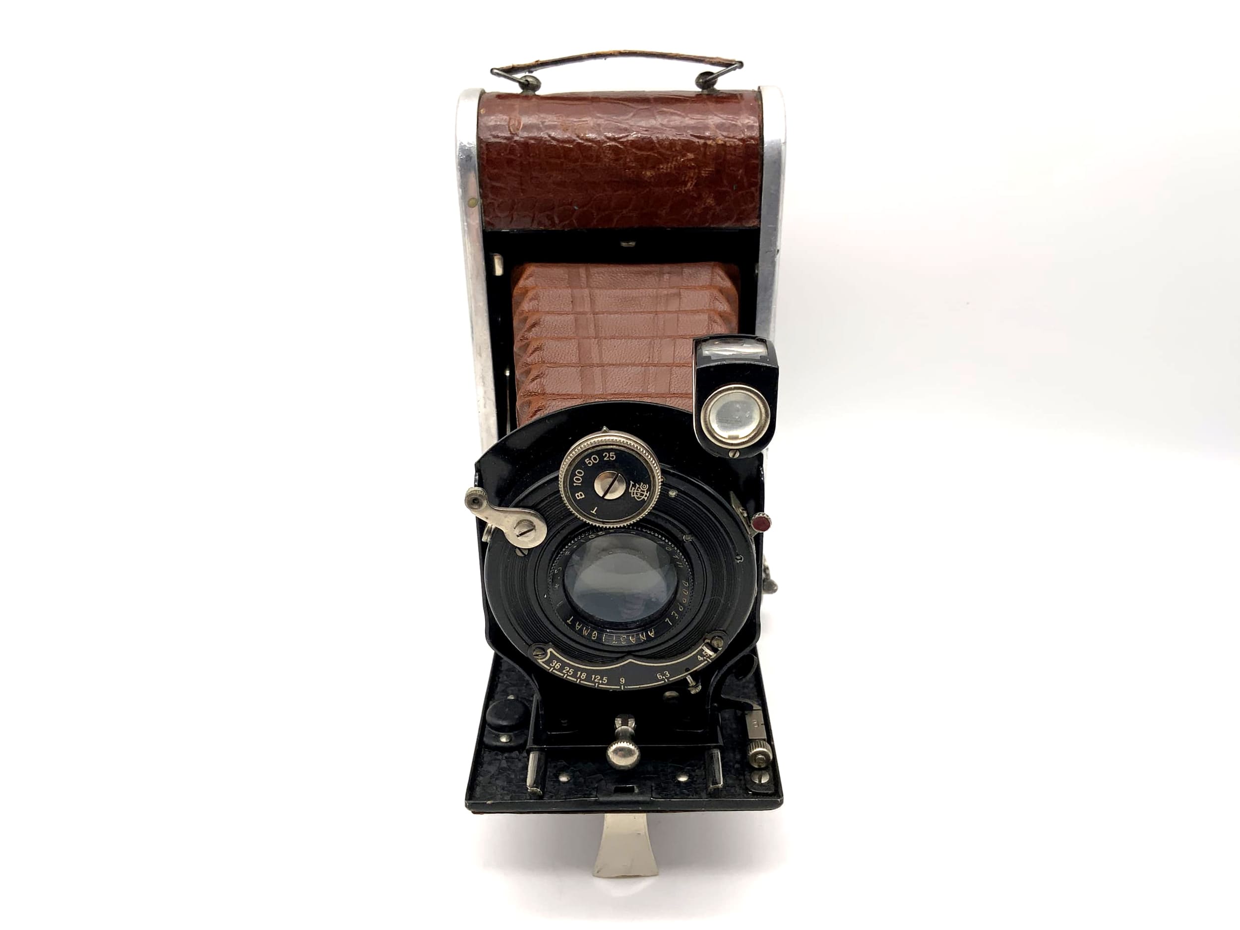 L. Schaller Foth Klappkamera mit Doppel Anastigmat 1:4.5 F=105mm