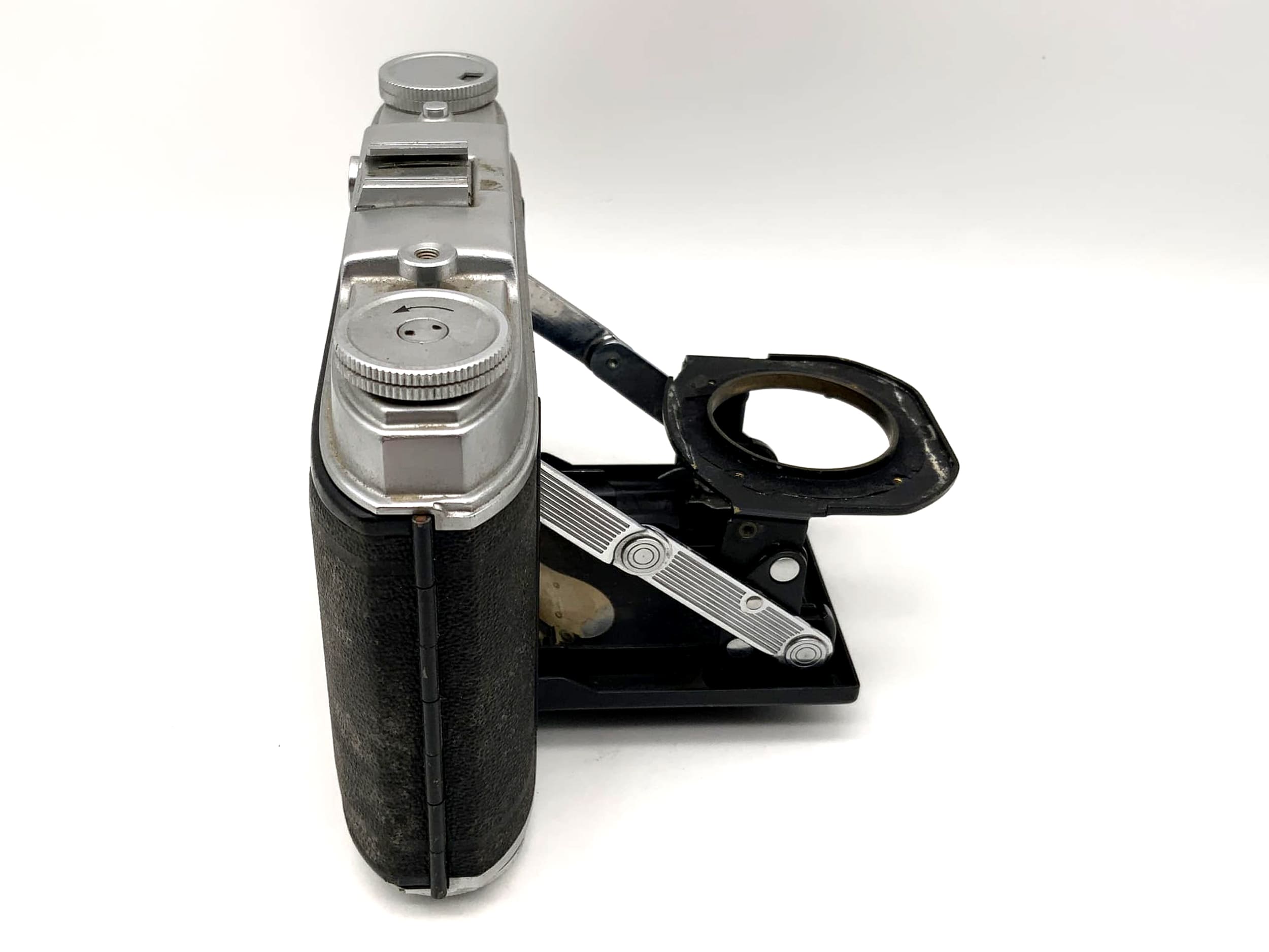 Appareil photo pliant Agfa Super Isolette défectueux