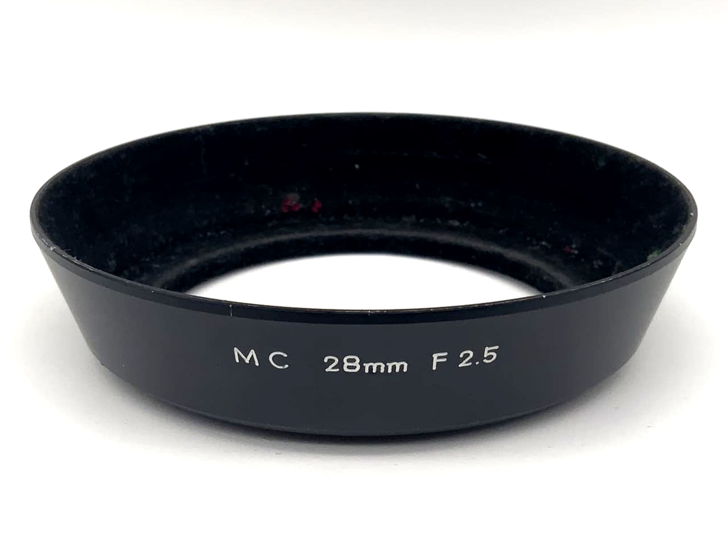 Minolta MC 28mm F 2.5 Gegenlichtblende Schraub Blende 55mm lenshood Sonnenblende