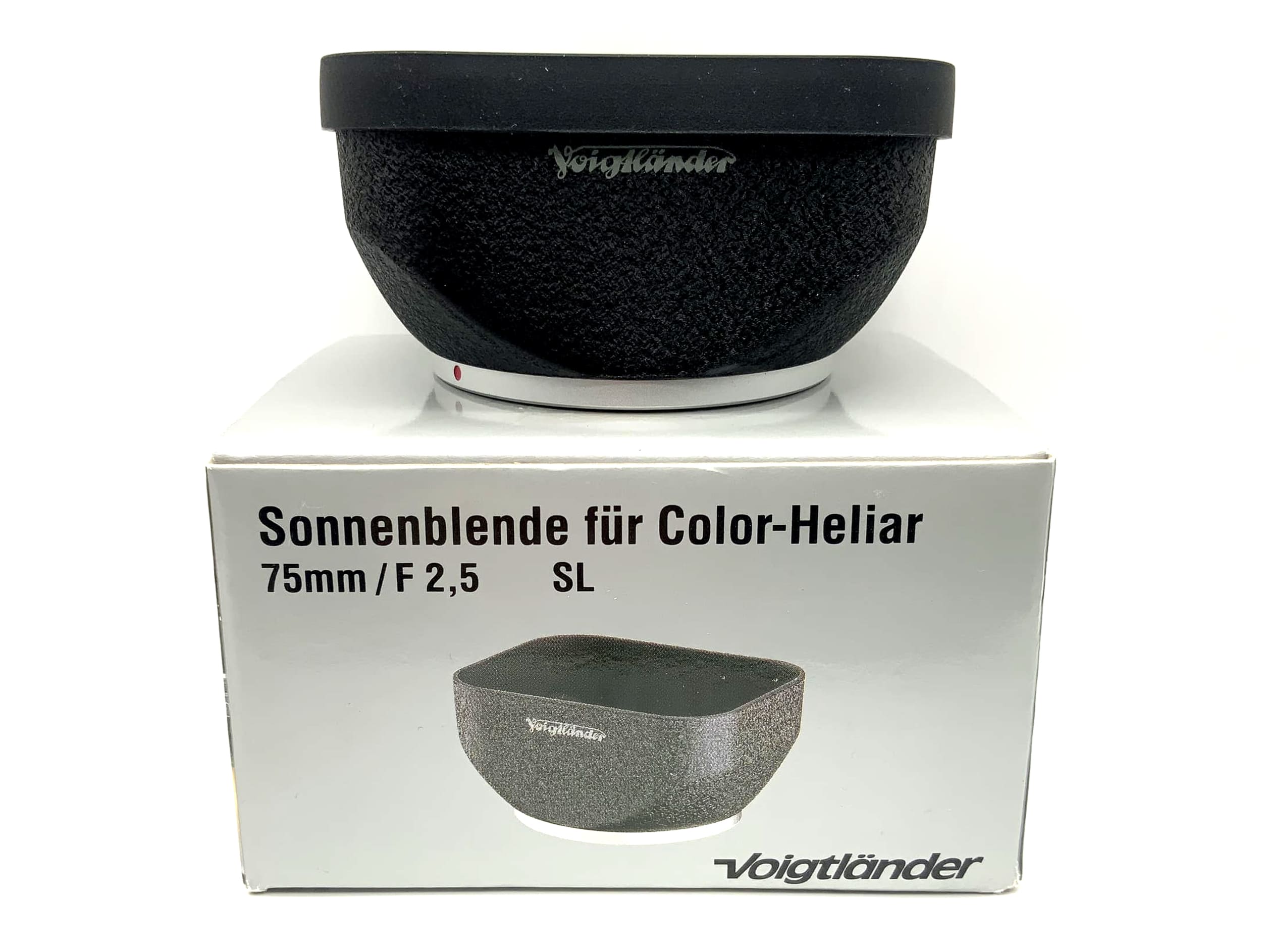 Voigtländer 75mm/F2,5 SL Gegenlichtblende für Color-Heliar lenshood Sonnenblende