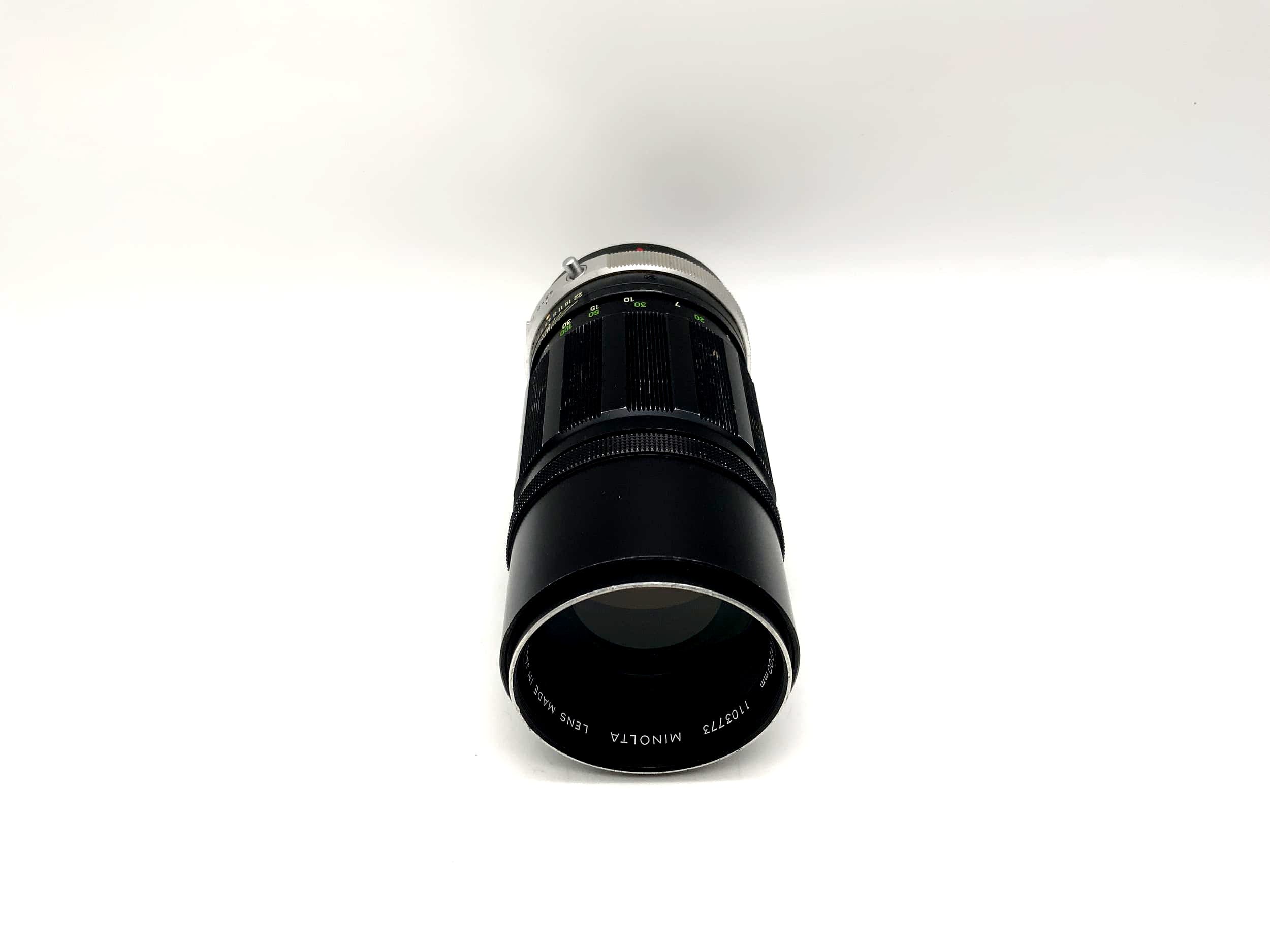 Minolta 200mm 1:4.5 Objektiv MC Tele Rokkor-PE Kamera Camera Lens (Minolta MD)