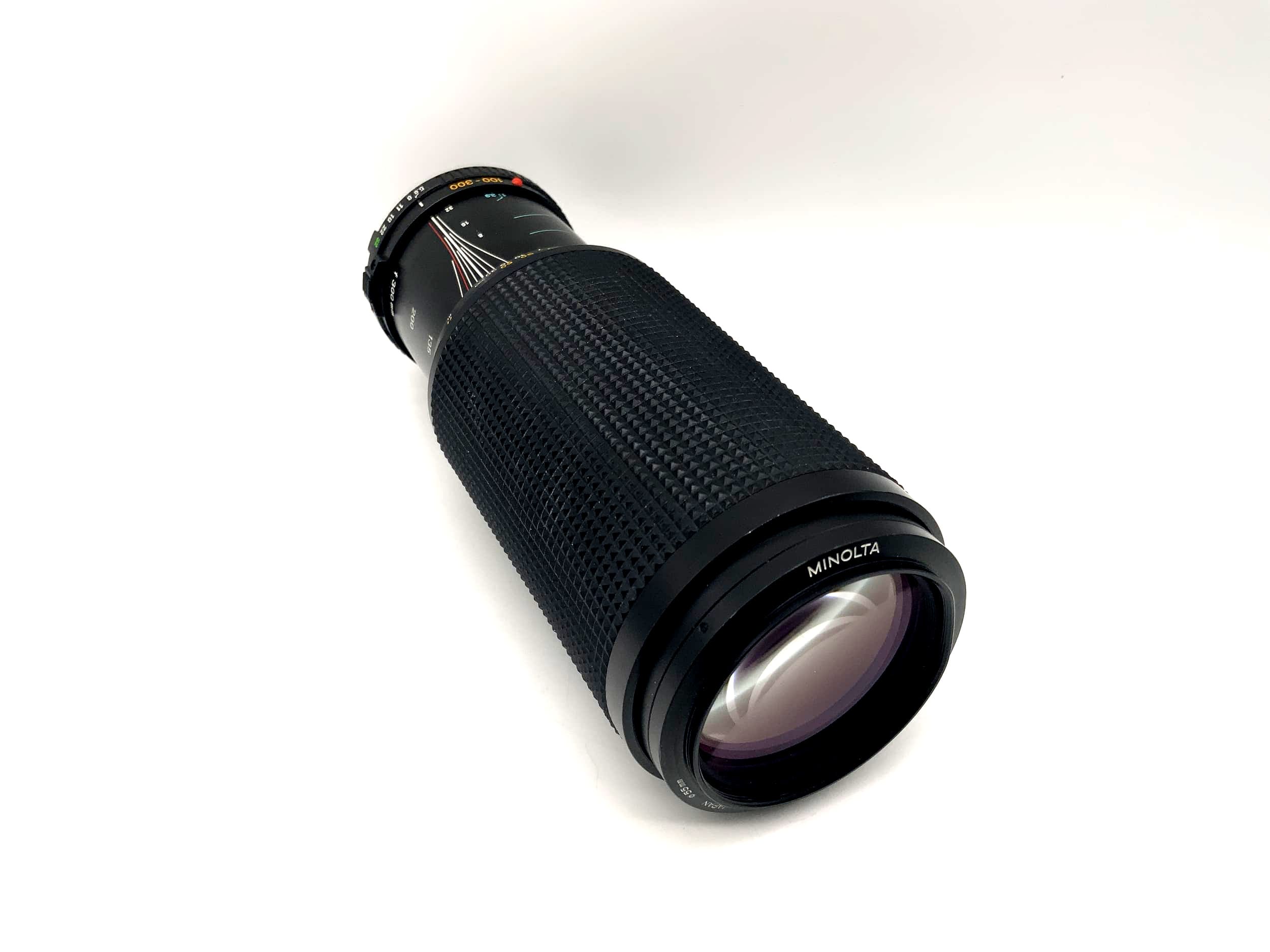 Minolta 100-300mm 1:5.6 Objektiv MD Zoom Macro Kamera Camera Lens (Minolta MD)