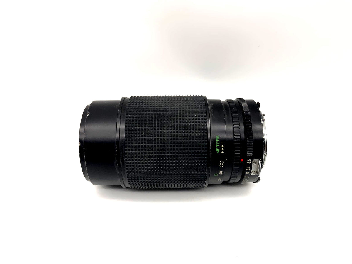 Objectif Vivitar 75-205mm 1:3.5-4.5 MC Macro Focusing Zoom pour appareil photo (Nikon F)