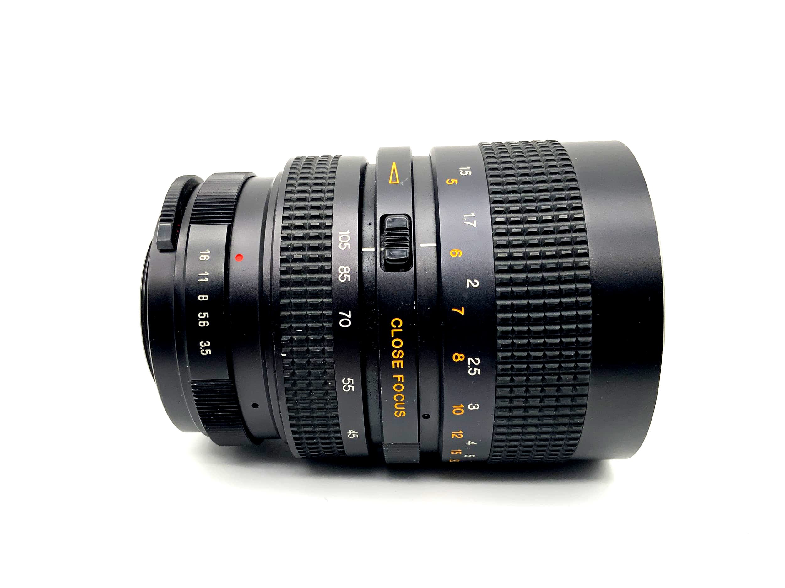 Tokina 35-105mm 1:3.5 Objektiv RMC Close Focusing Zoom Kamera Camera Lens (M42)