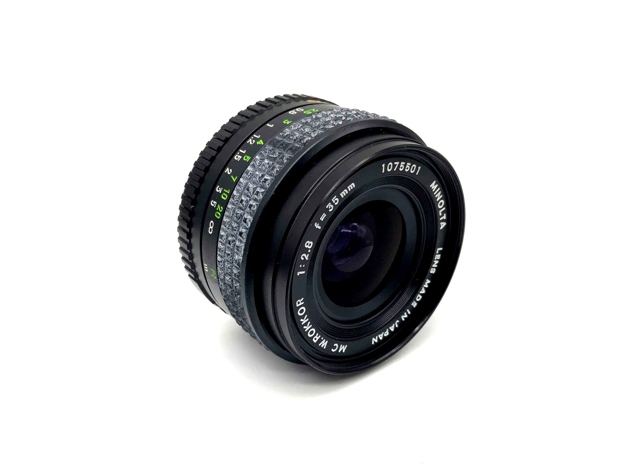 Minolta 35mm 1:2.8 Objektiv MC W.Rokkor Kamera Camera Lens (Minolta MD)