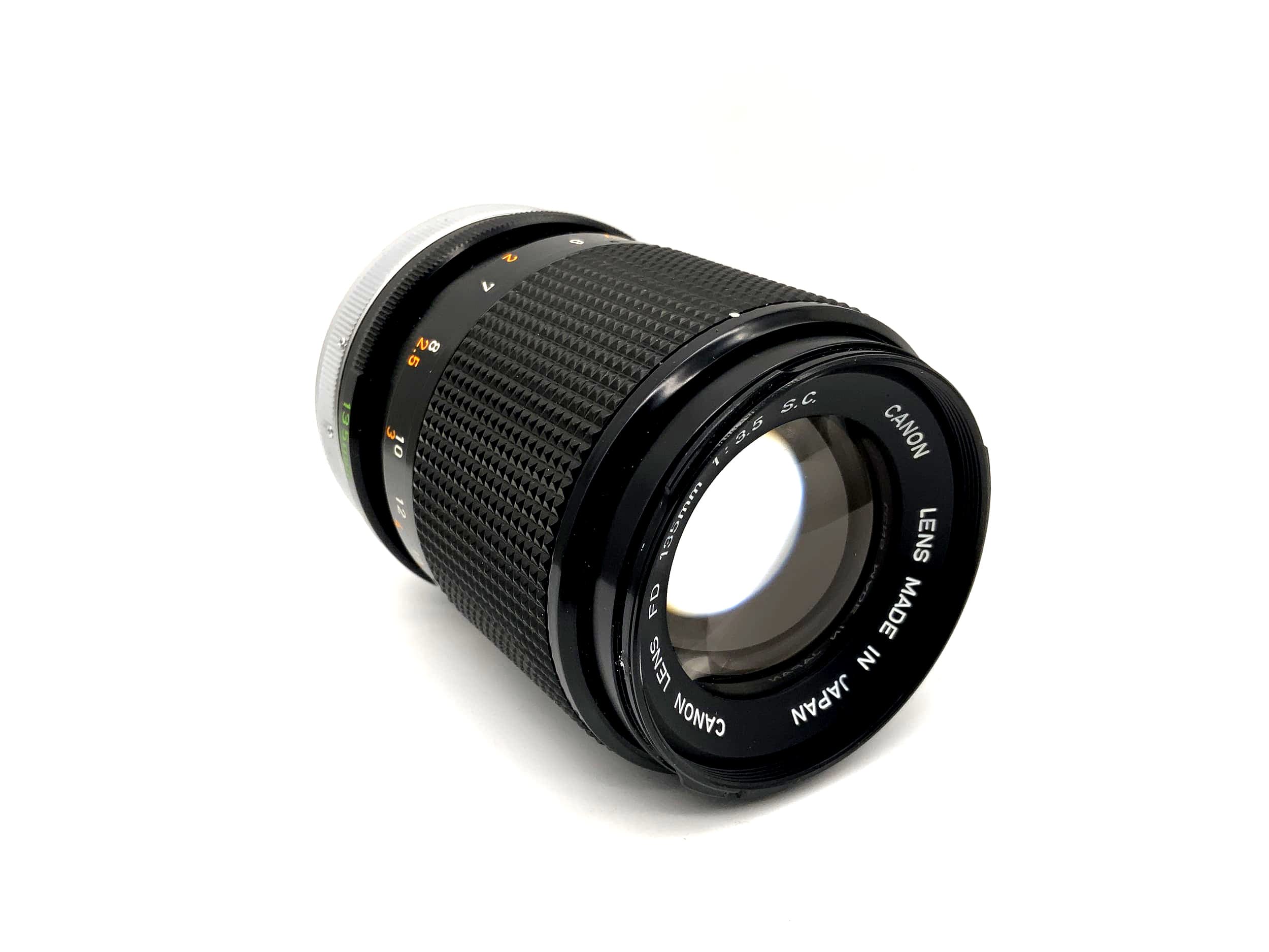 Canon 135mm 1:3.5 Objektiv Lens FD S.C. Kamera Camera Lens (Canon FD)