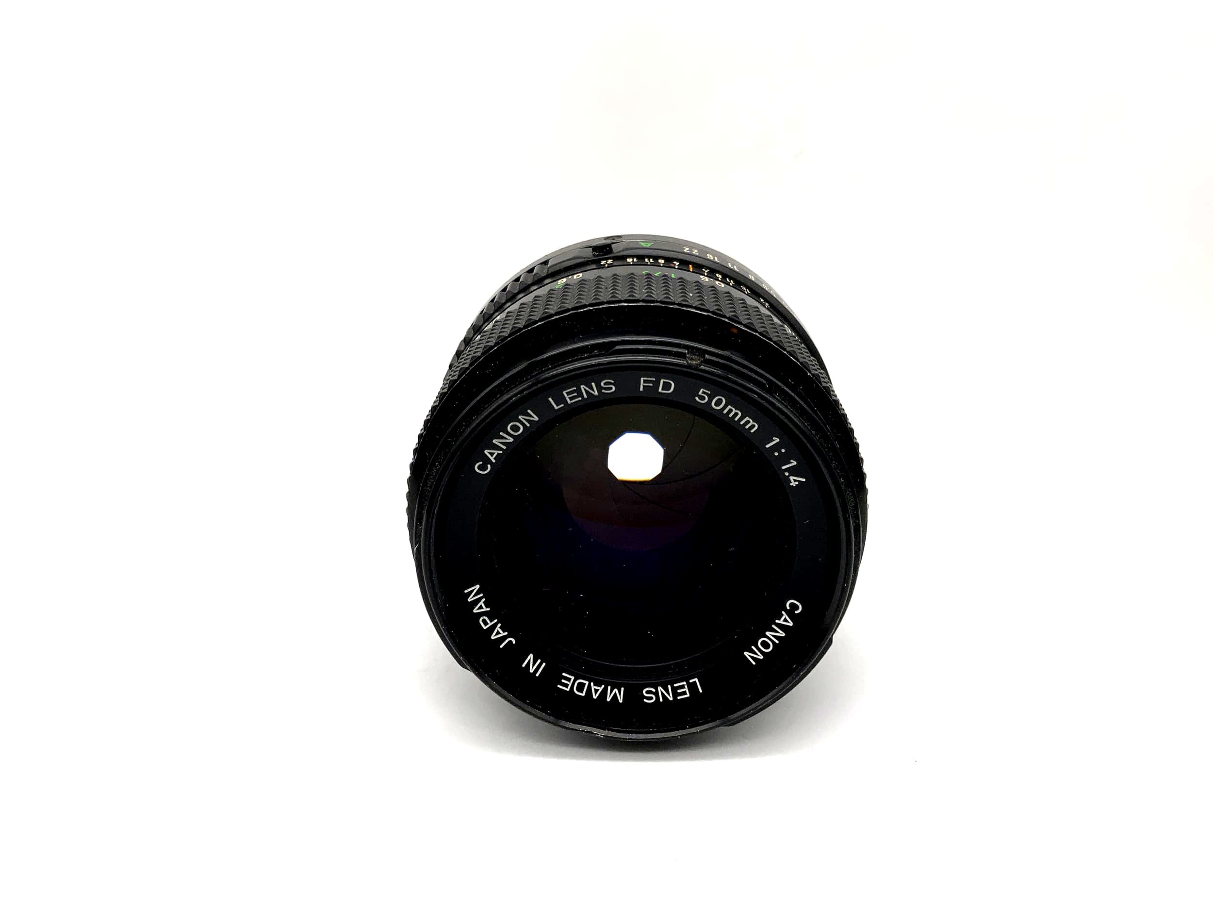 Canon 50mm 1:1.4 Objektiv Lens FD Kamera Camera Lens (Canon FD)