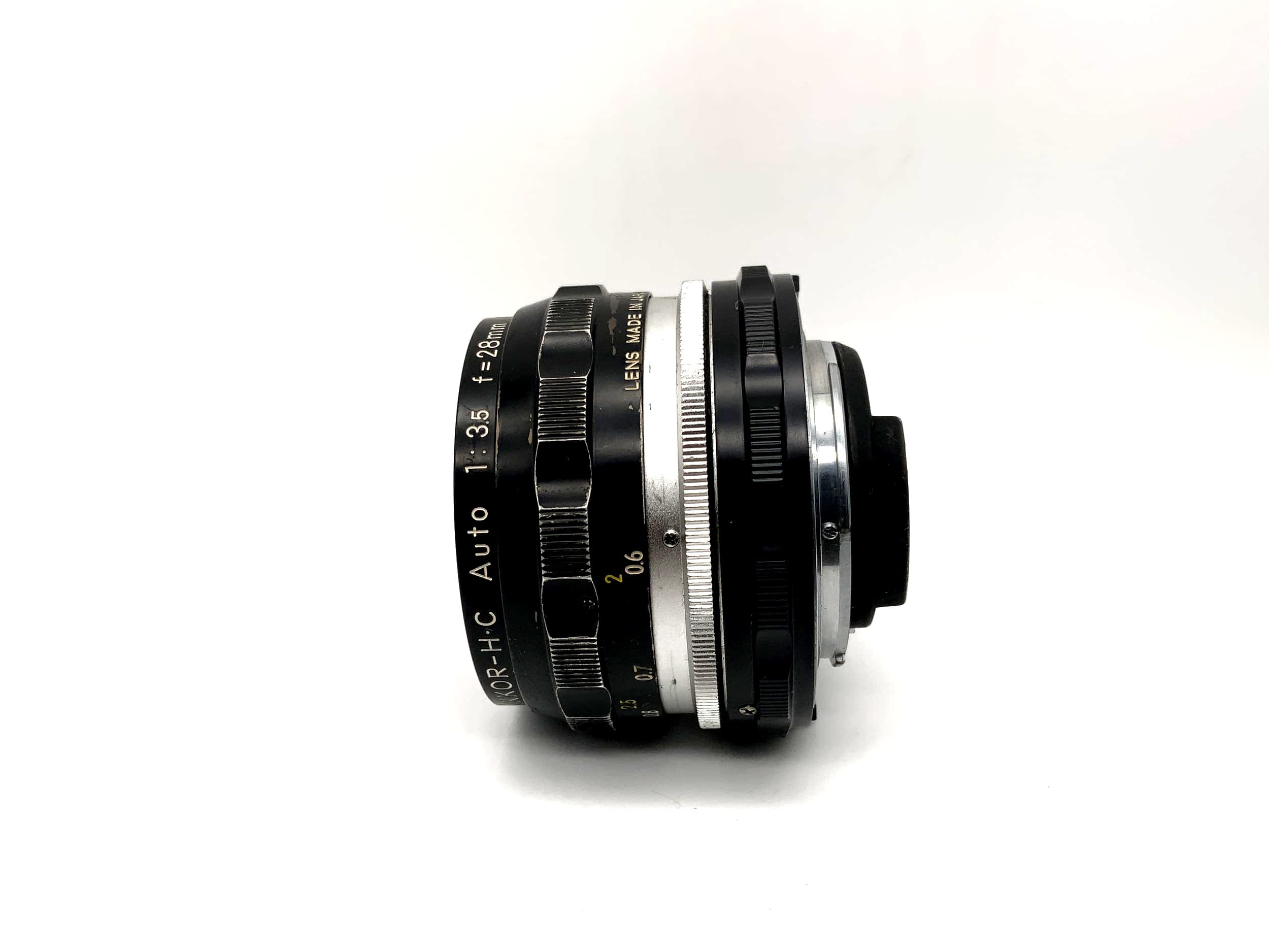 Nikon 28mm 1:3.5 Objektiv Nikkor-HC Auto Kamera Camera Lens (Nikon F)