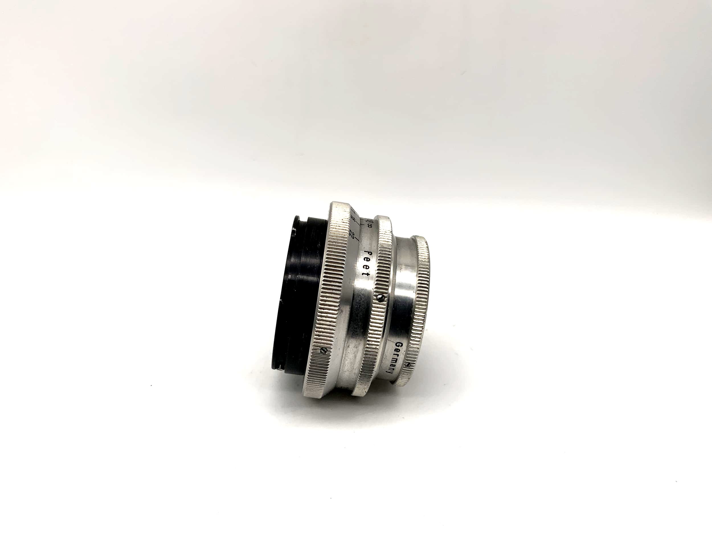 Carl Zeiss 50mm 1:3.5 Objektiv Tessar 14 Blades red T Kamera Camera Lens (Exa)