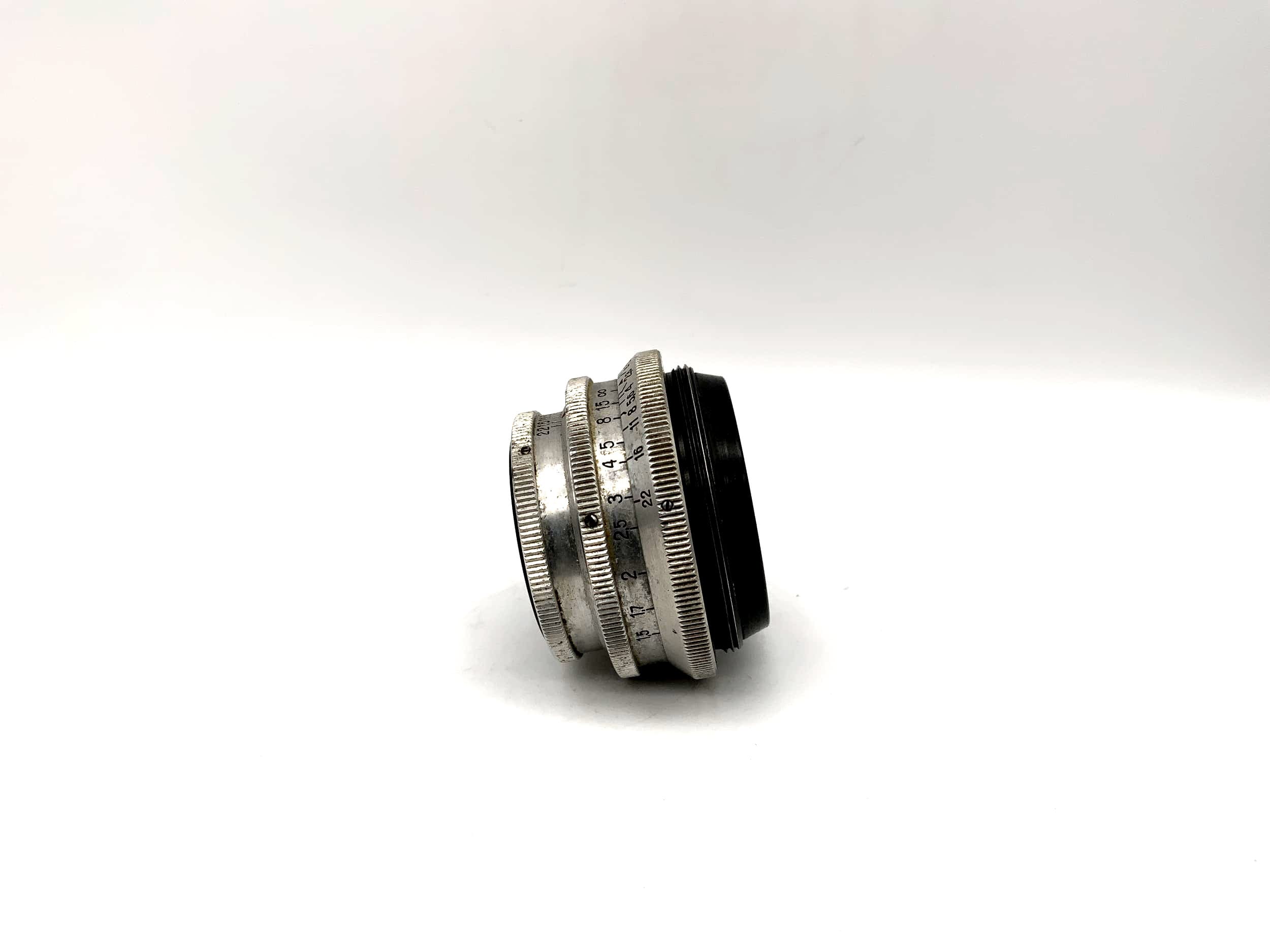 Carl Zeiss 5cm 1:2.8 Objektiv Tessar 14 Blades red T 50mm Camera Lens (M42)