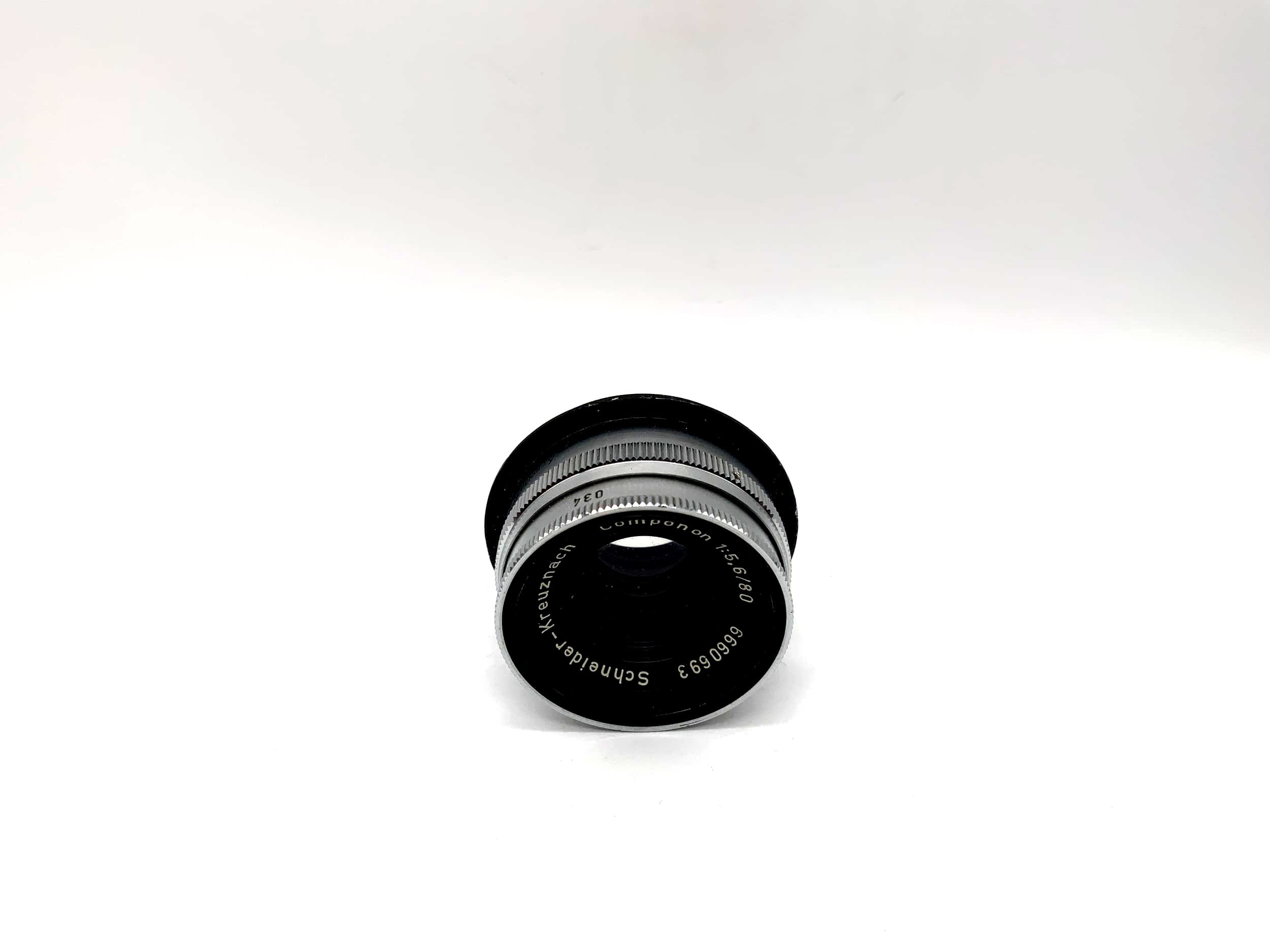 Schneider Kreuznach 80/1:5.6 Vergrößerungsobjektiv Enlarger Lens Compon on (M39)