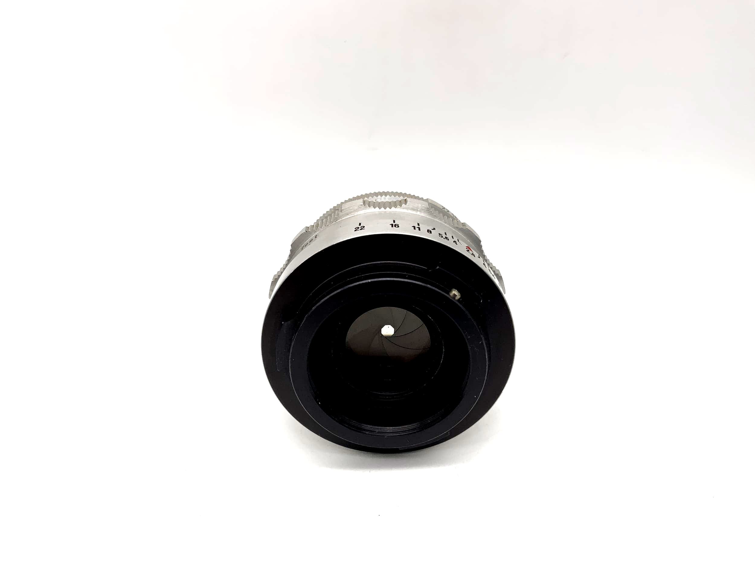 Carl Zeiss 50mm 1:2.8 Objektiv Tessar 8 Blades Kamera Camera Lens (Altix)