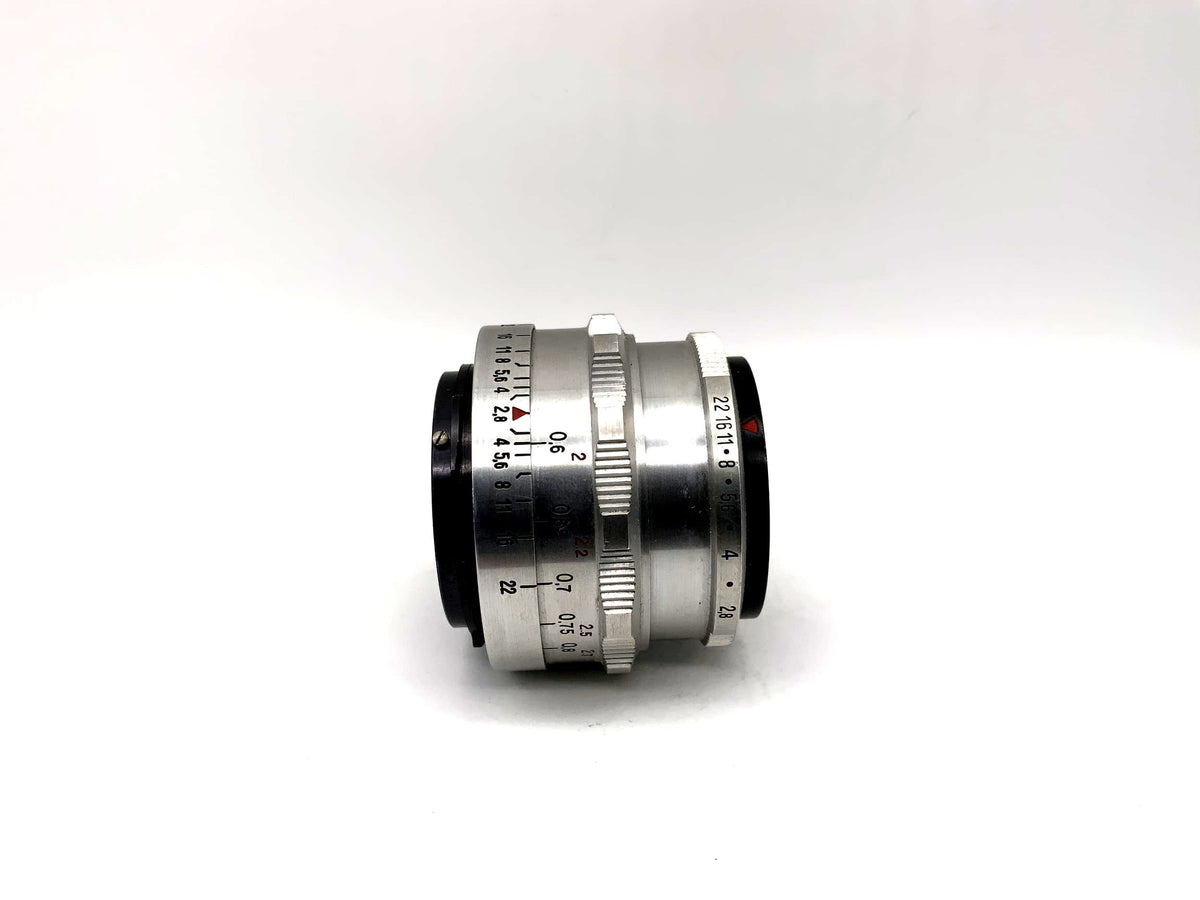 Objectif Carl Zeiss 50 mm 1:2.8 Tessar 8 lames (Altix)