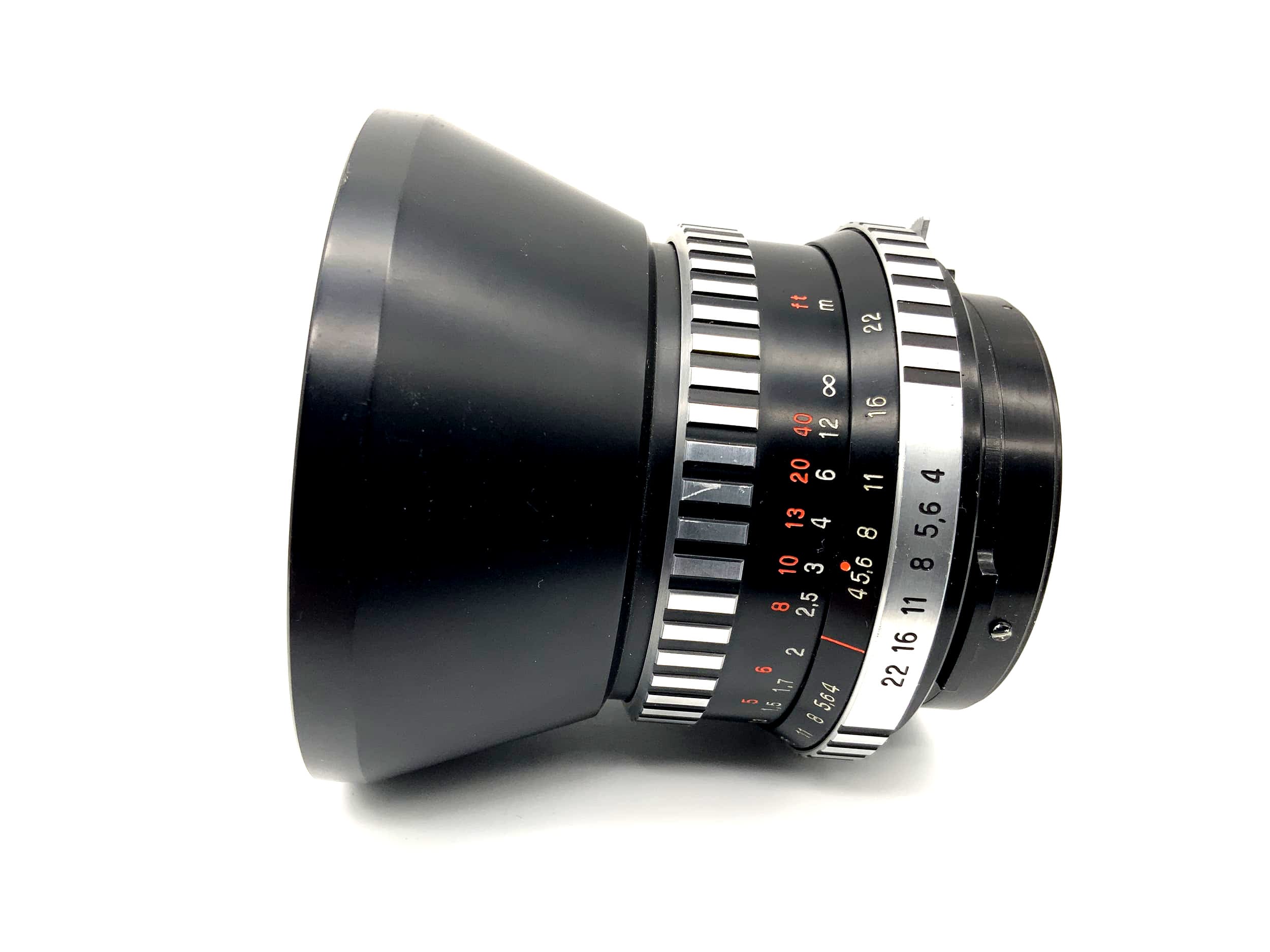 Carl Zeiss 50mm 1:4 Objektiv Flektogon Zebra Kamera Camera Lens (Pentacon Six)