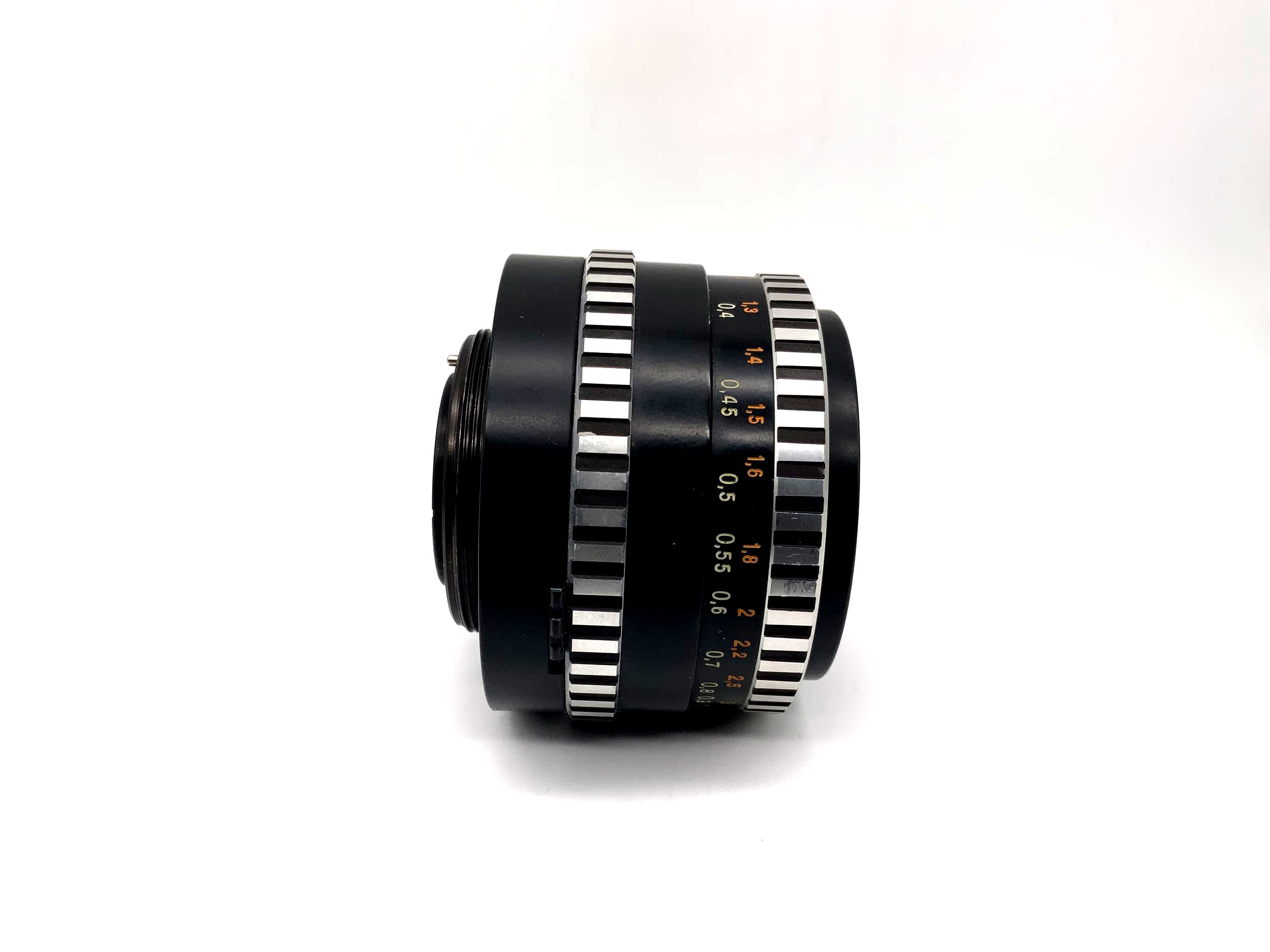 Carl Zeiss 50mm 1:1.8 Objektiv Pancolar aus Jena Zebra Kamera Camera Lens (M42)