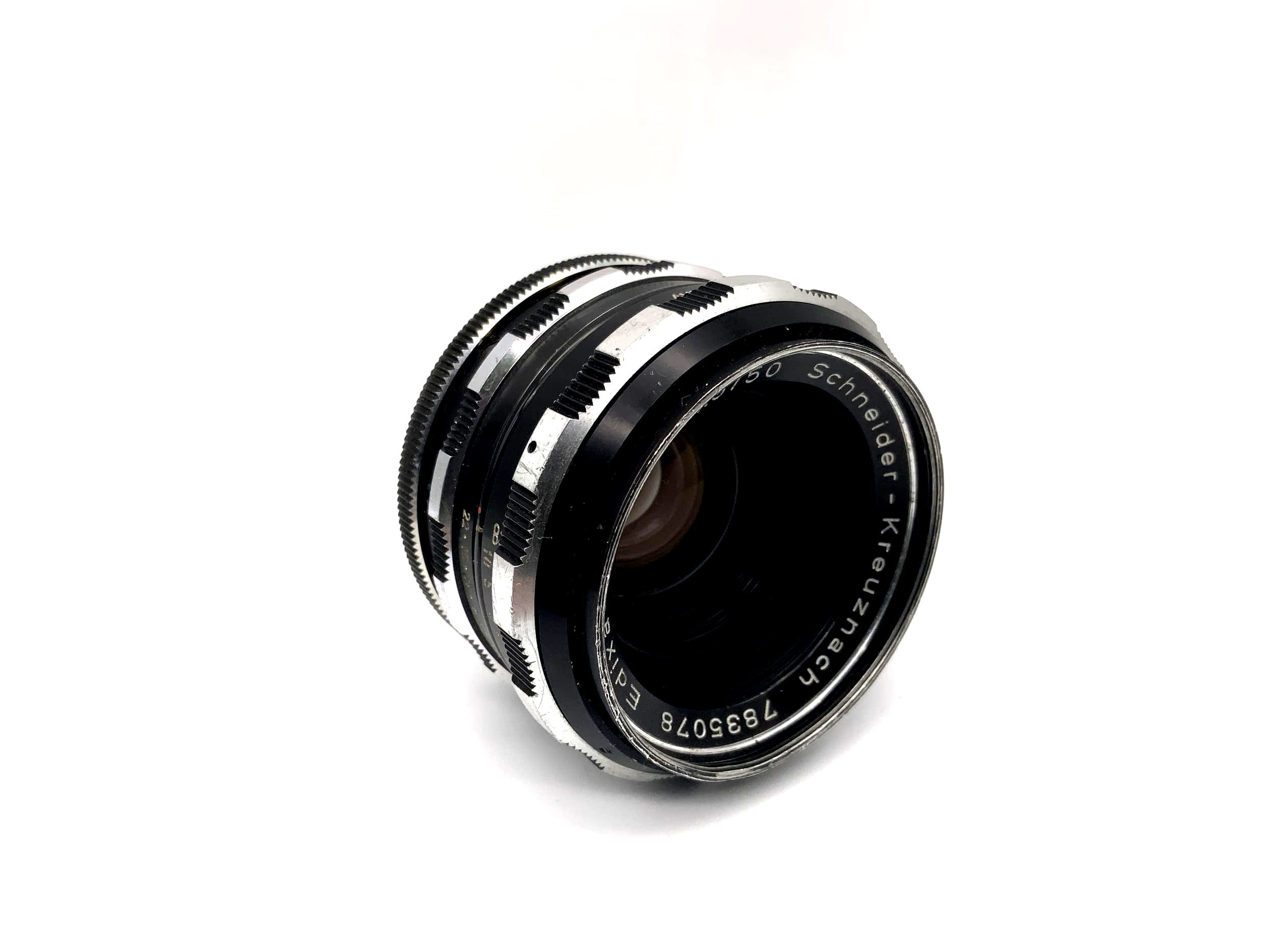 Schneider Kreuznach 50mm 1:1.9 Objektiv Edixa-Xenon Zebra Camera Lens (M42)