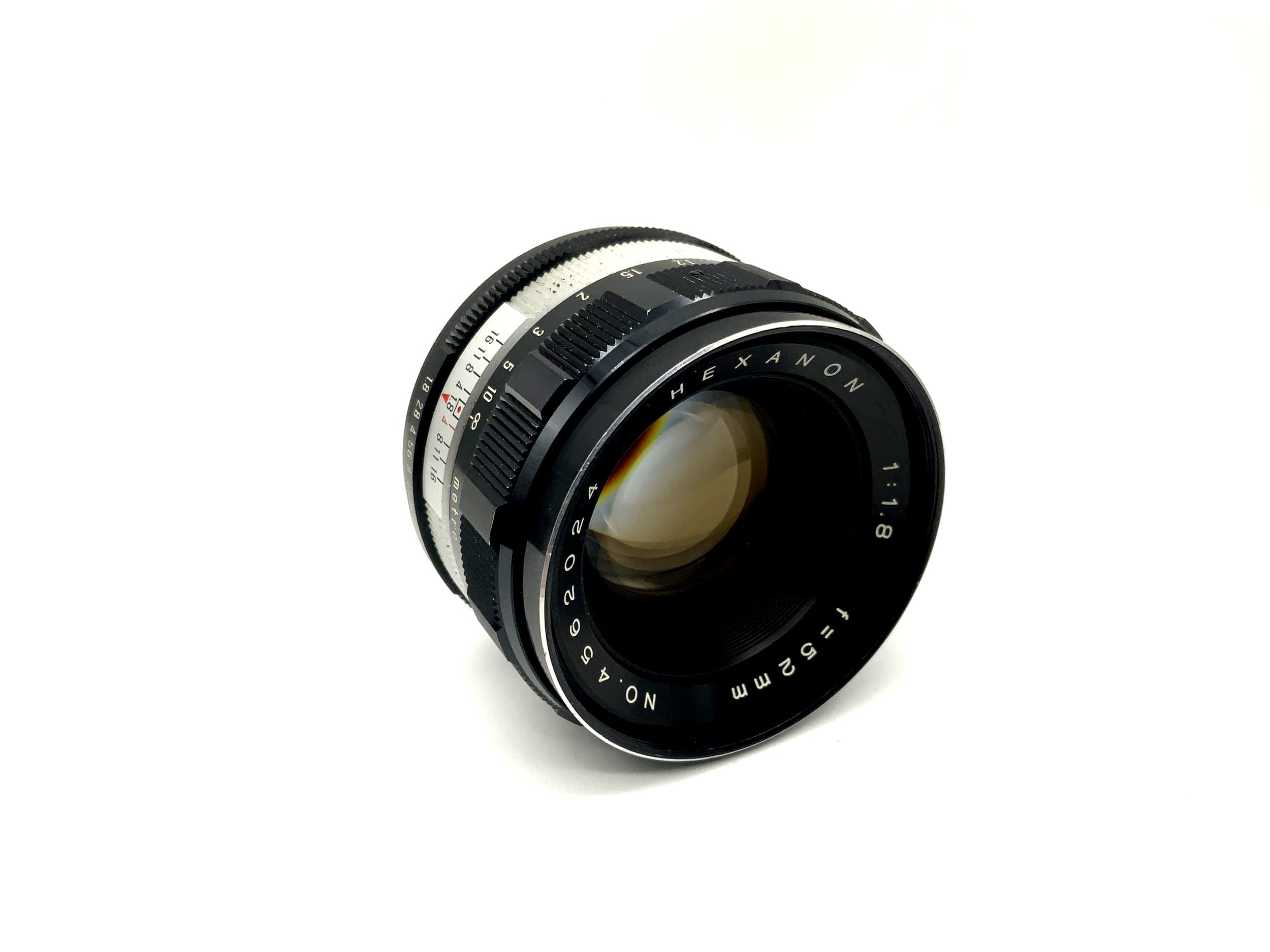 Konica 52mm 1:1.8 Objektiv Hexanon Kamera Camera Lens (Konica AR)