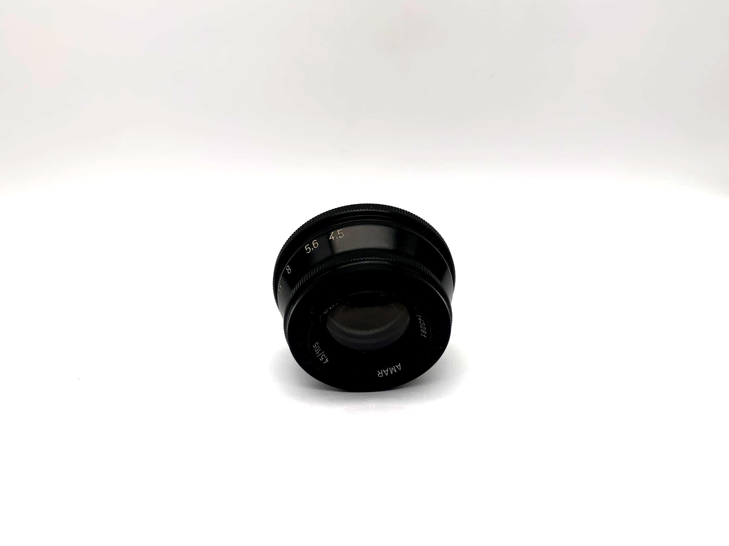 Amar 105mm 1:4.5 Vergrößerungsobjektiv PZO red P Enlarger Lens Camera Lens (M42)