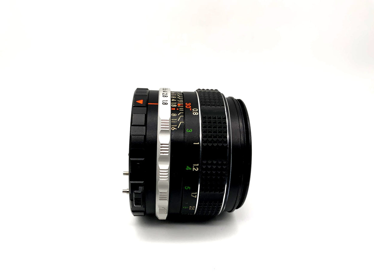 Objectif Miranda 50 mm 1:1.8 Auto EC pour appareil photo (monture Miranda)