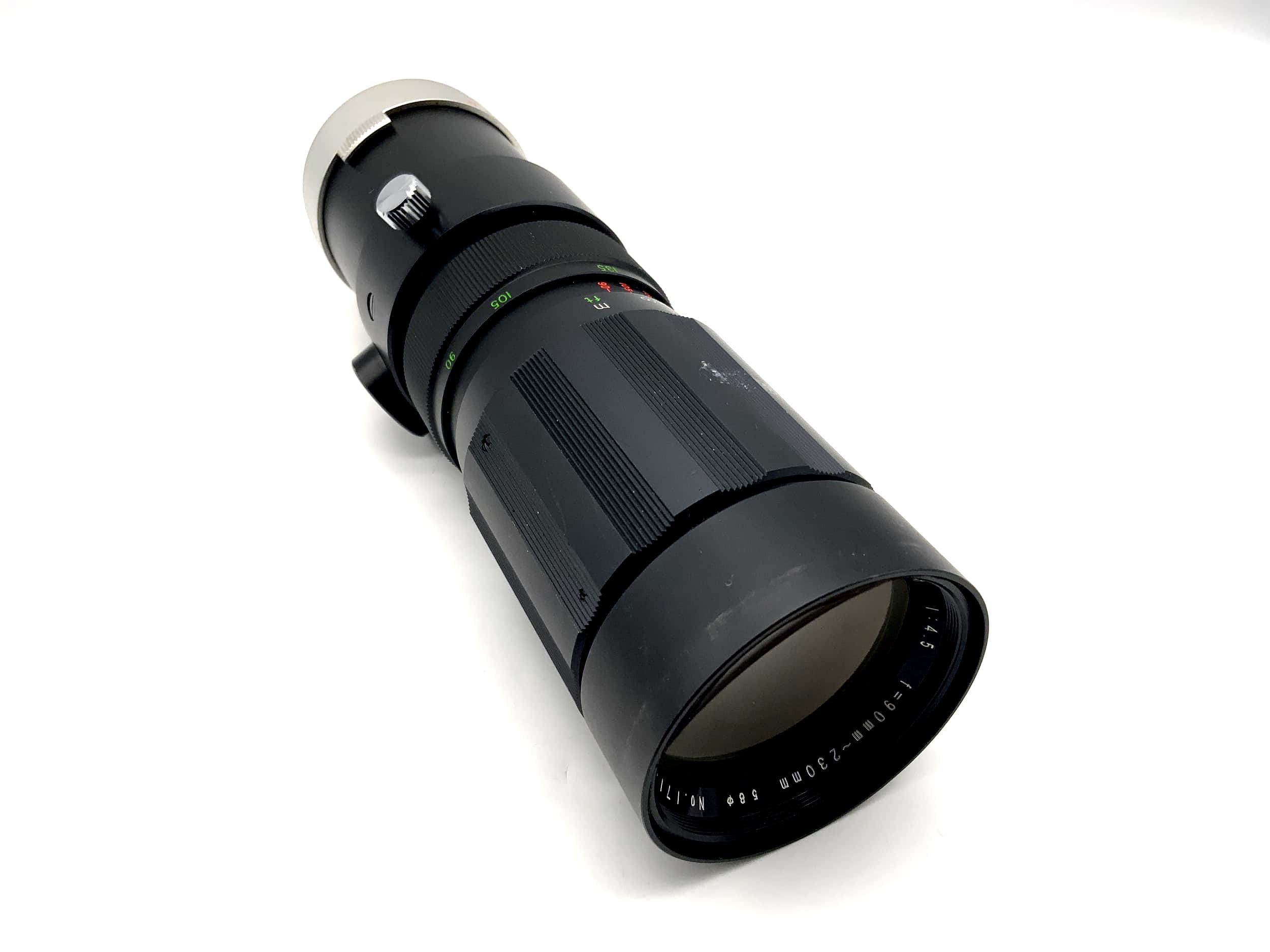 Soligor 90-230mm 1:4.5 Objektiv Auto Zoom Kamera Camera Lens (Konica AR)