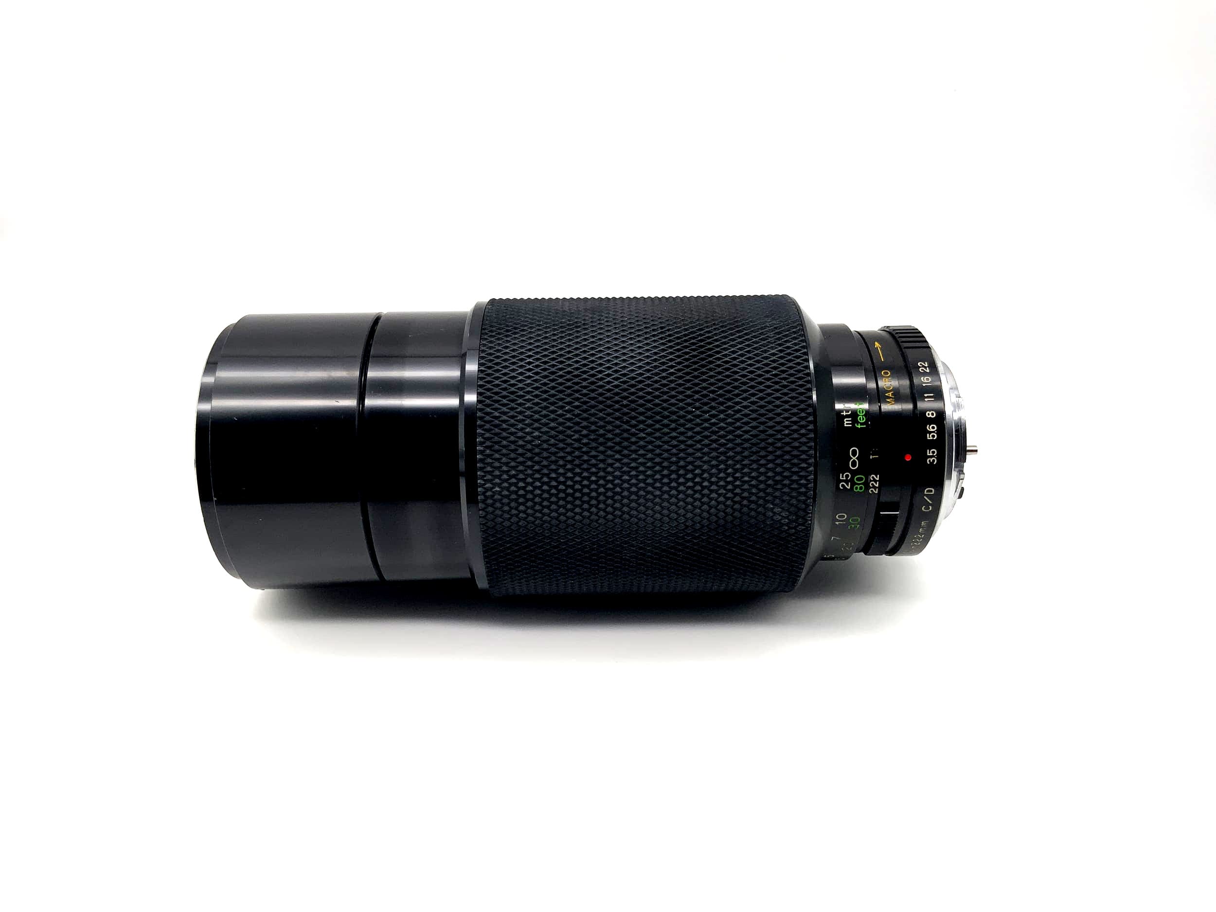 Soligor 70-222mm 1:3.5 Objektiv MC Auto Zoom Macro Camera Lens (Yashica/Contax)