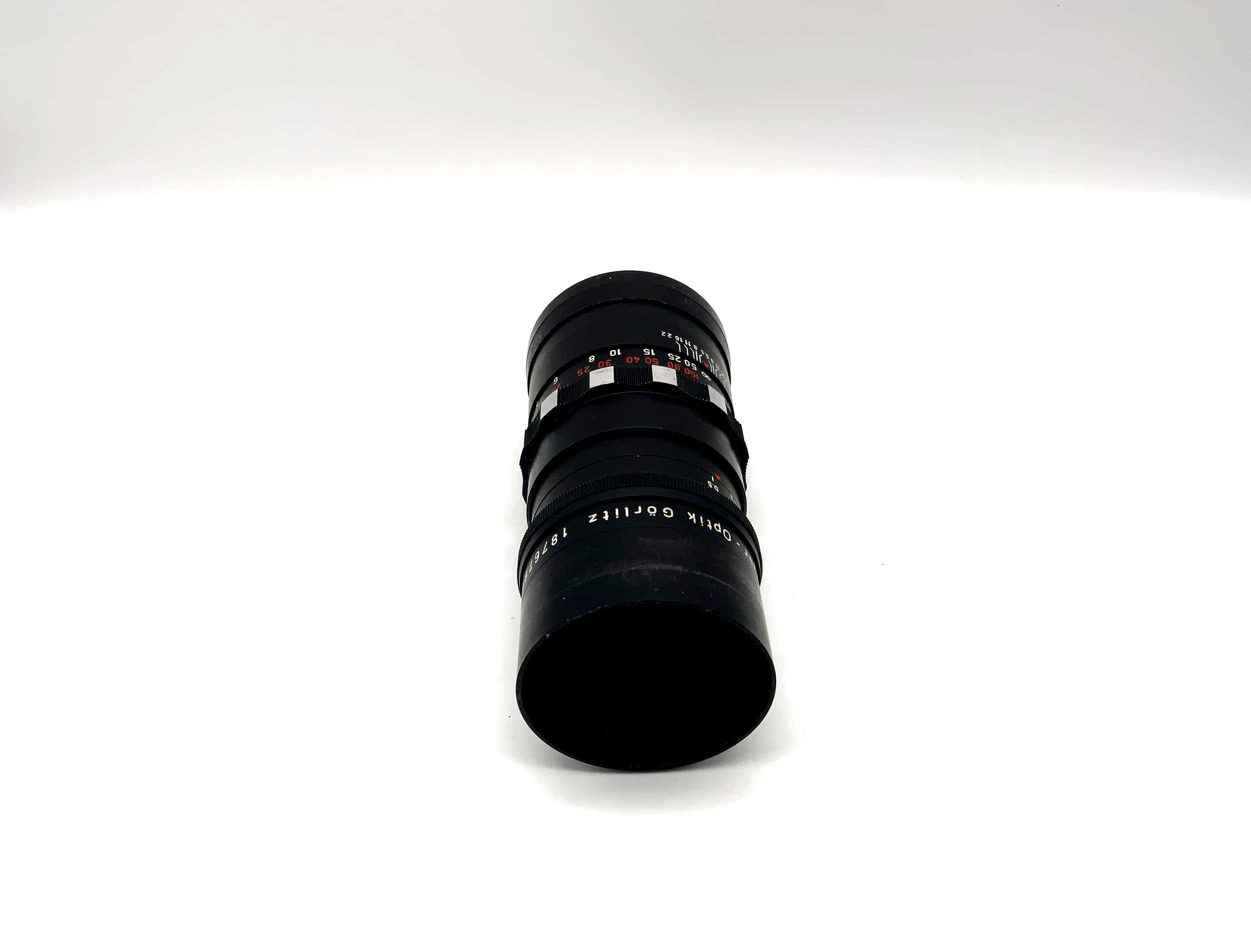 Meyer Optik Görlitz 180mm 1:5.5 Objektiv Telemegor Bokeh red V Camera Lens (M42)