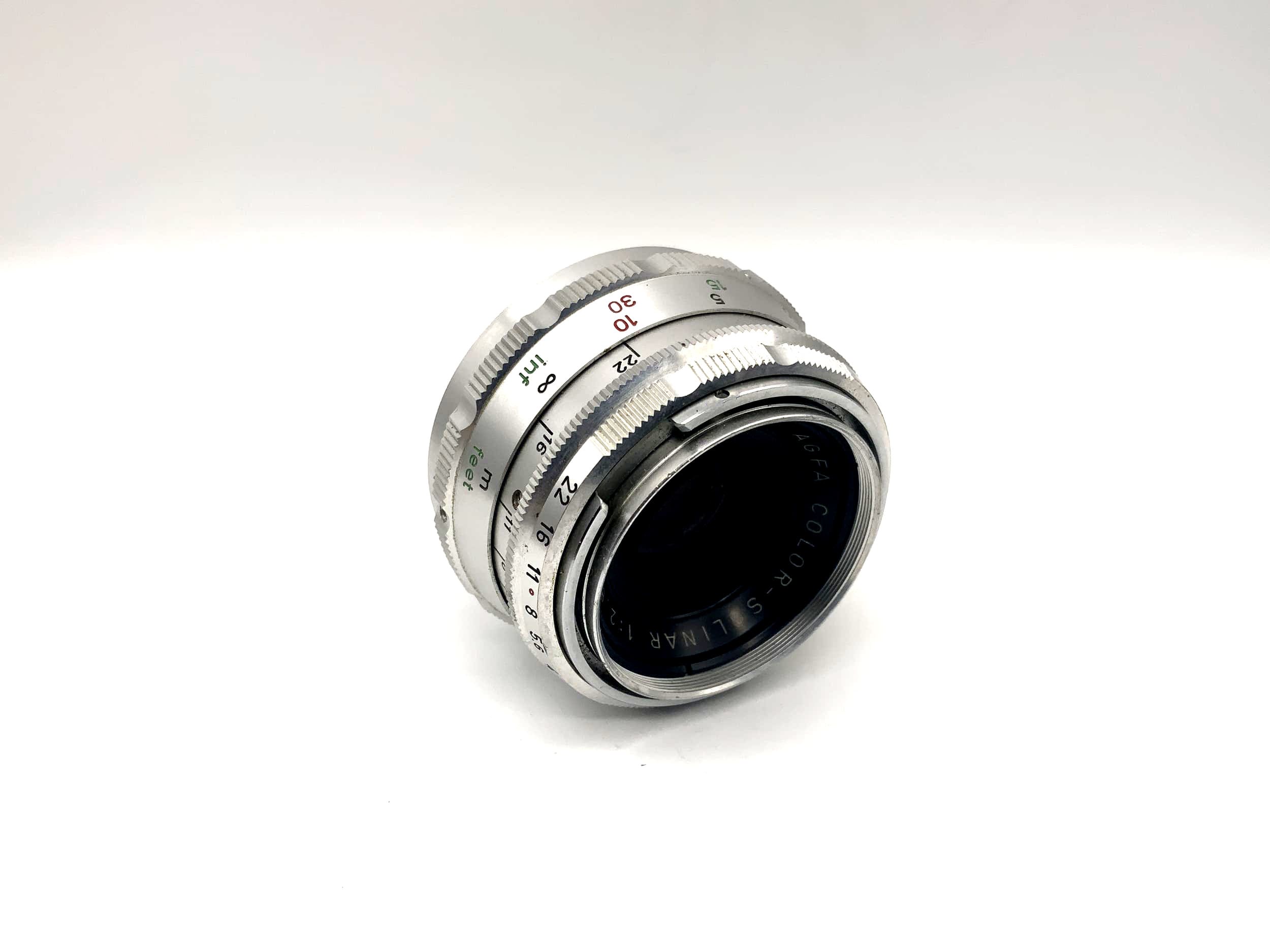 Agfa 50mm 1:2.8 Objektiv Color-Solinar Kamera Camera Lens (für Ambi-Silette)