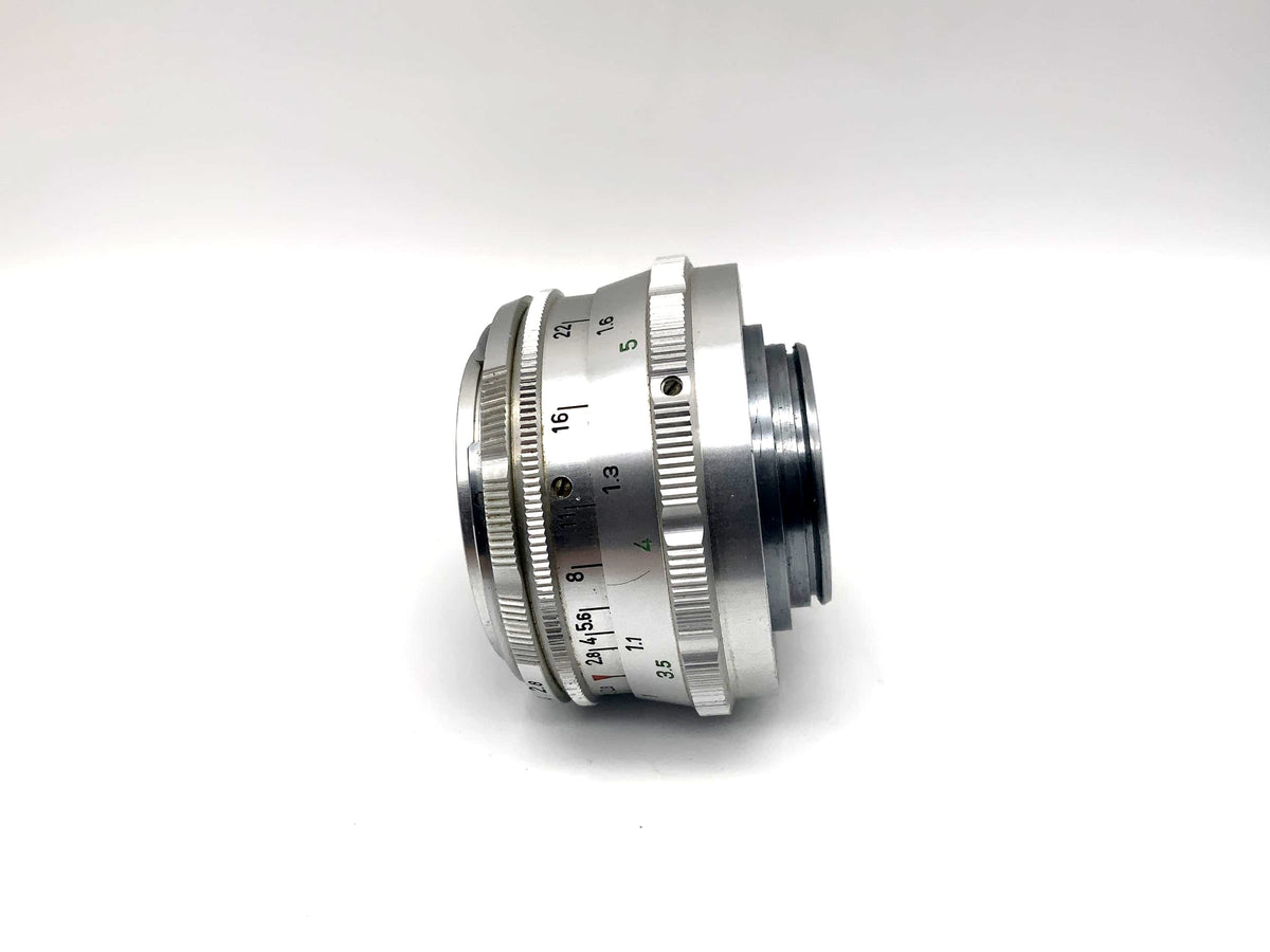 Objectif Agfa 50 mm 1:2.8 Color-Solinar pour appareil photo (pour Ambi-Silette)