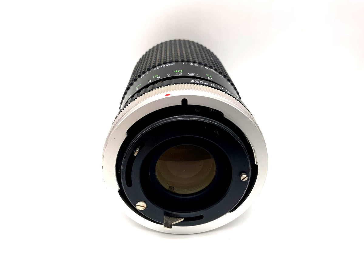 Objectif macro Cosina 80-200mm 1:4.5-5.6 MC (Canon FD)