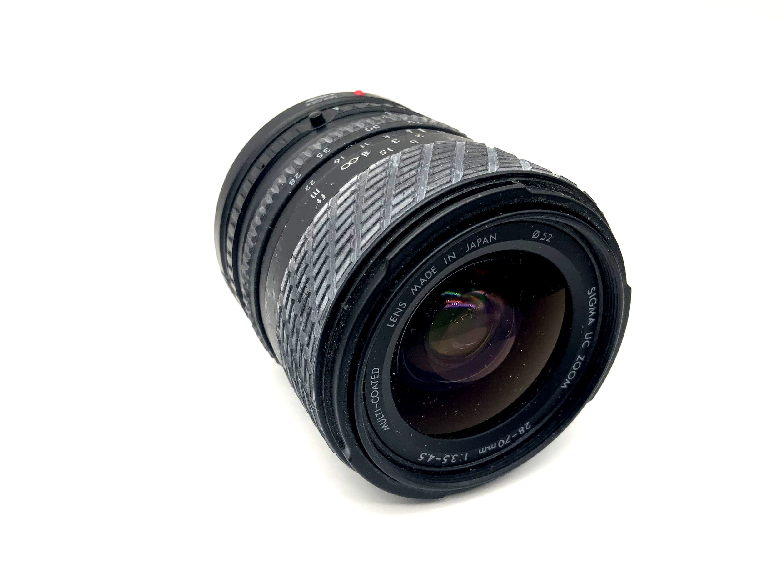 Sigma 28-70mm 1:3.5-4.5 Objektiv UC Zoom Multi-Coated Camera Lens (Canon FD)