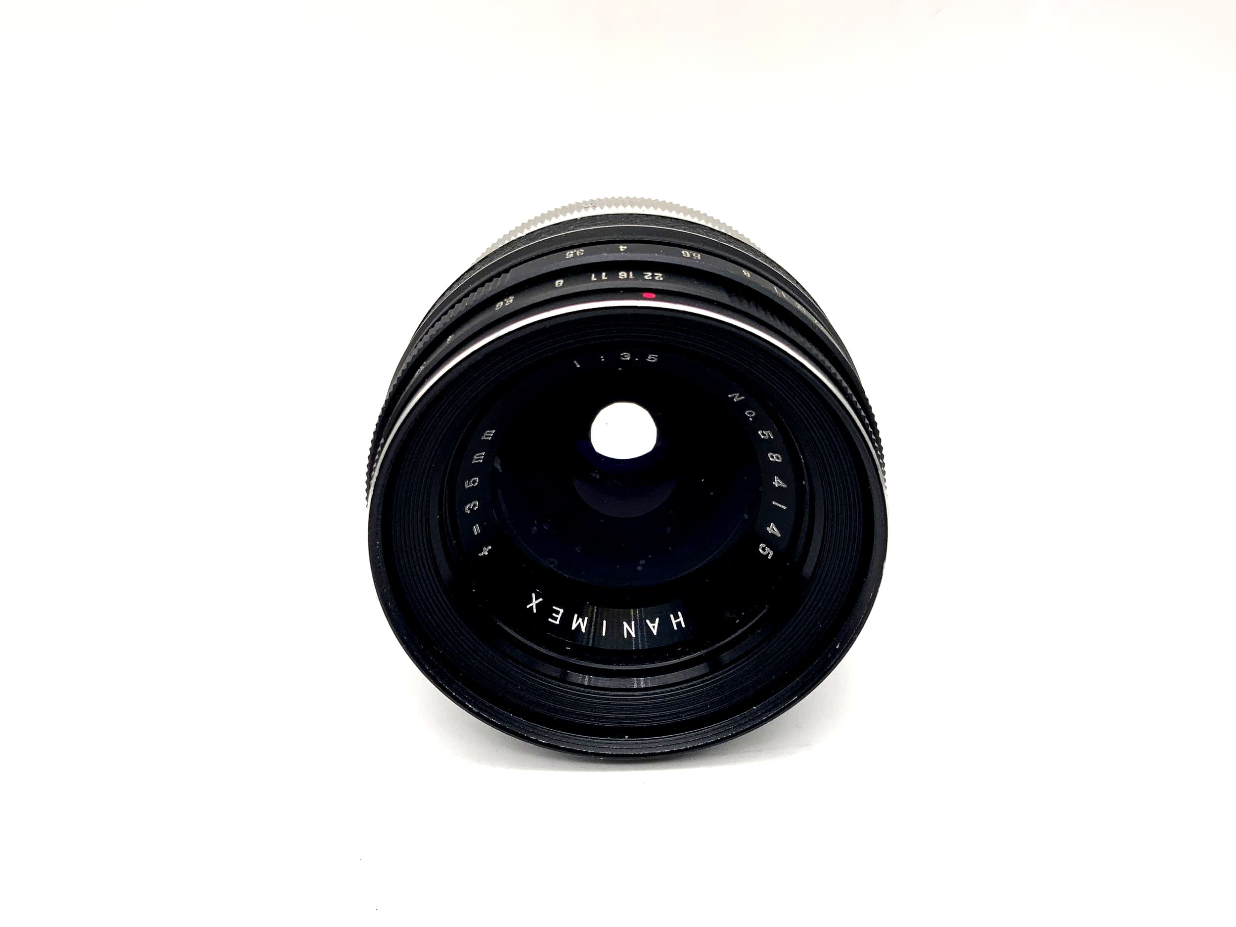 Hanimex 35mm 1:3.5 Objektiv Kamera Camera Lens (Exa)