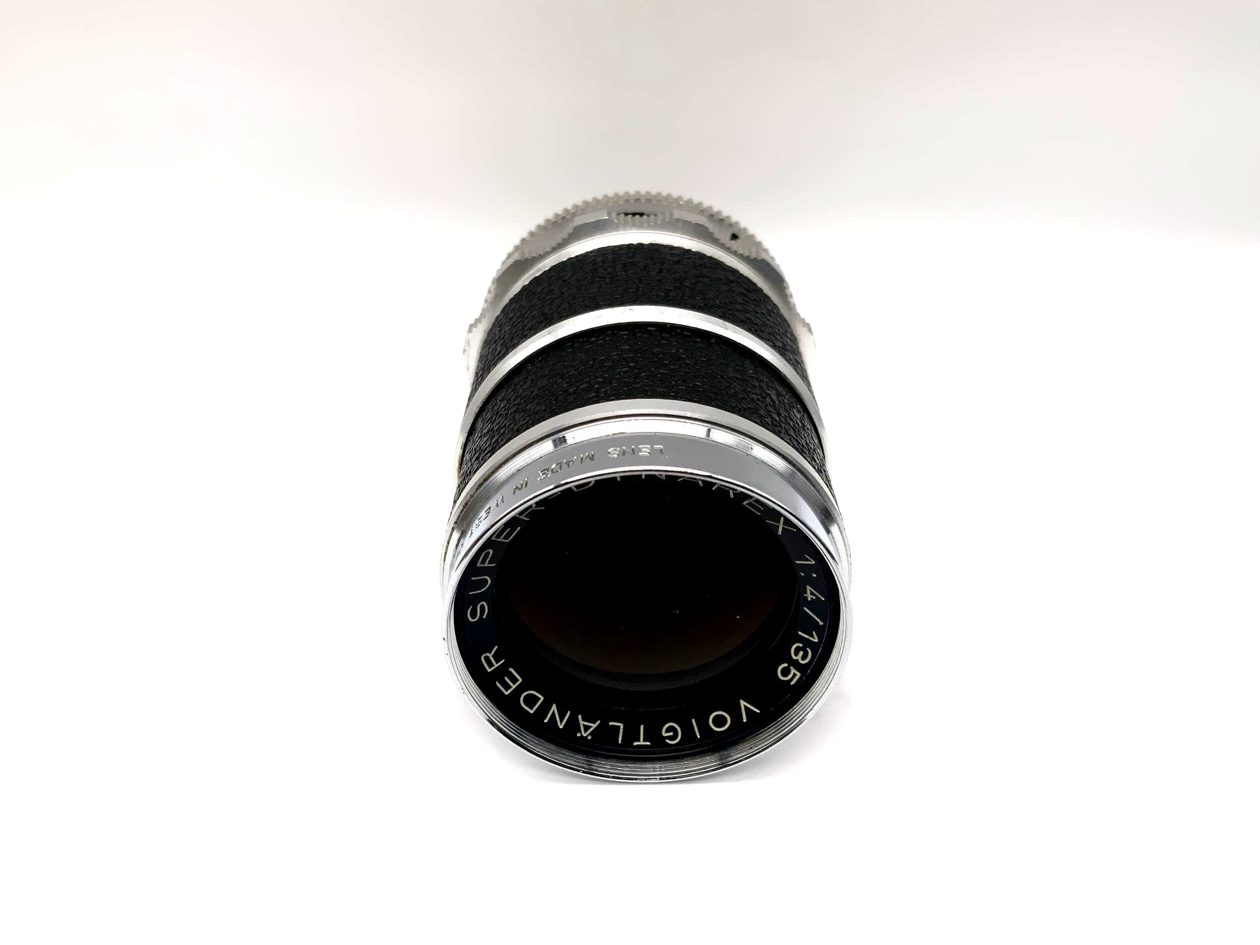 Voigtländer 135mm 1:4 Objektiv Super Dynarex Compur Camera Lens (DKL Bessamatic)