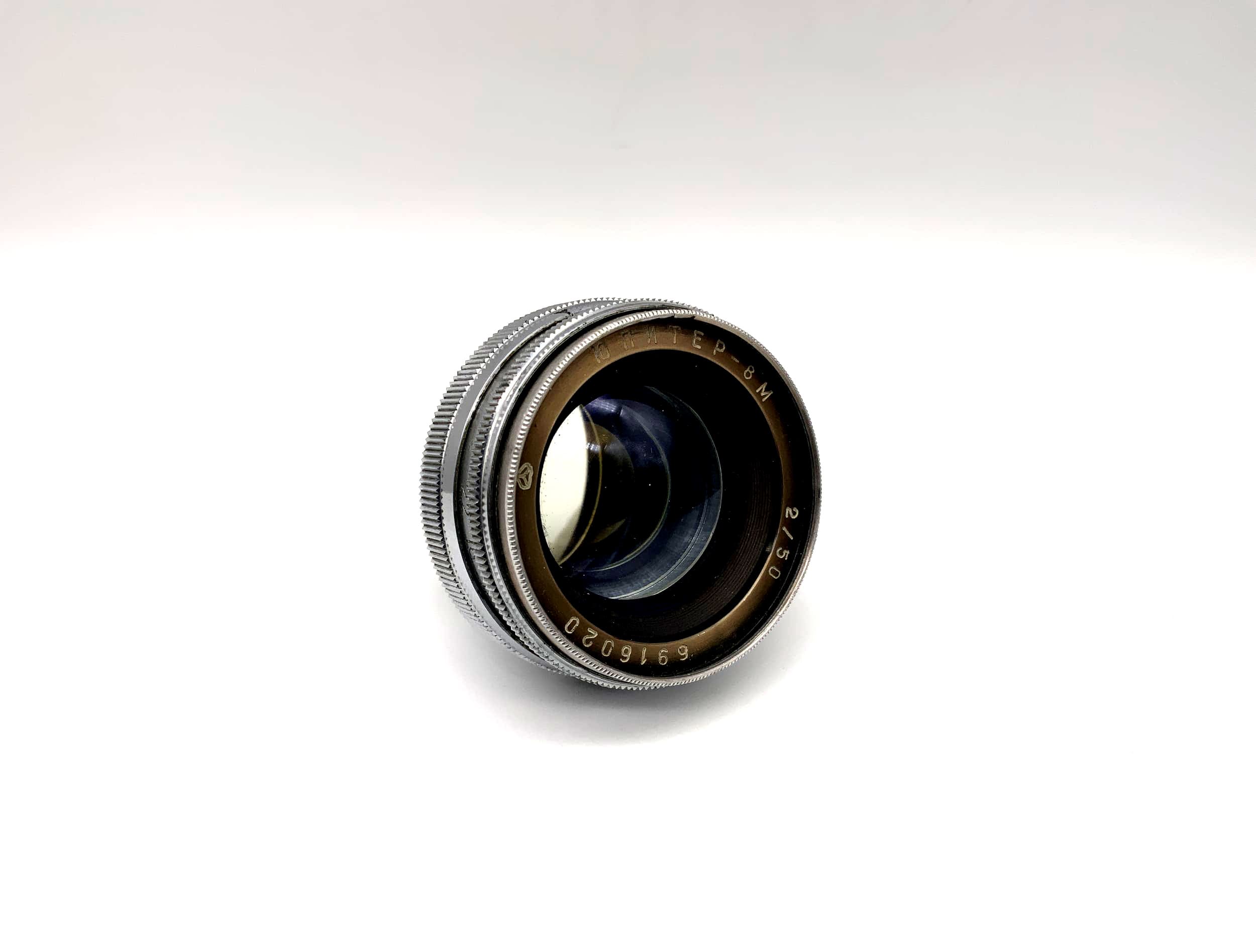 KMZ 50mm 1:2 Objektiv Jupiter 8M Kamera Camera Lens (Contax RF)