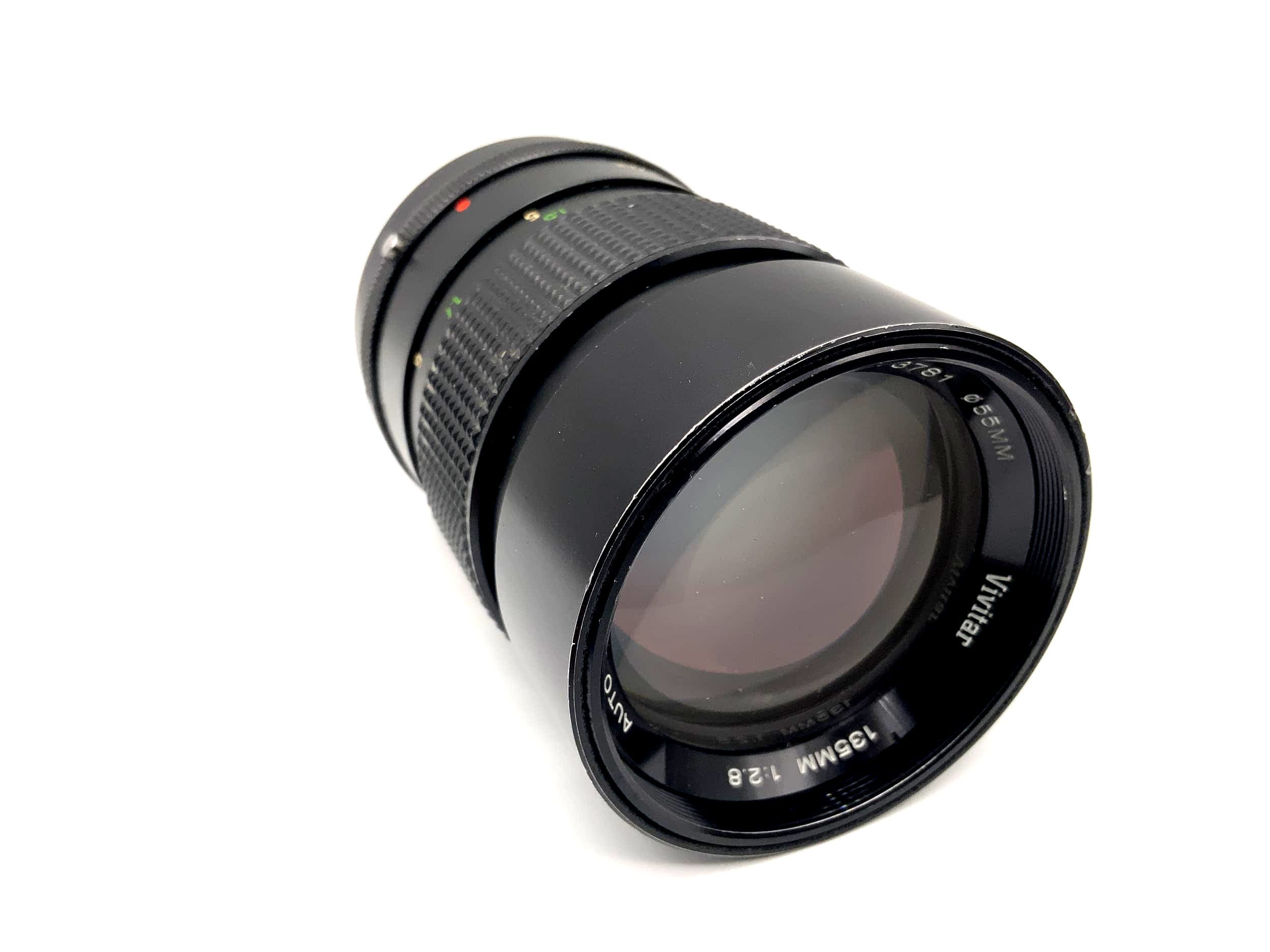 Vivitar 135mm 1:2.8 Objektiv Auto Telephoto Kamera Camera Lens (Konica AR)