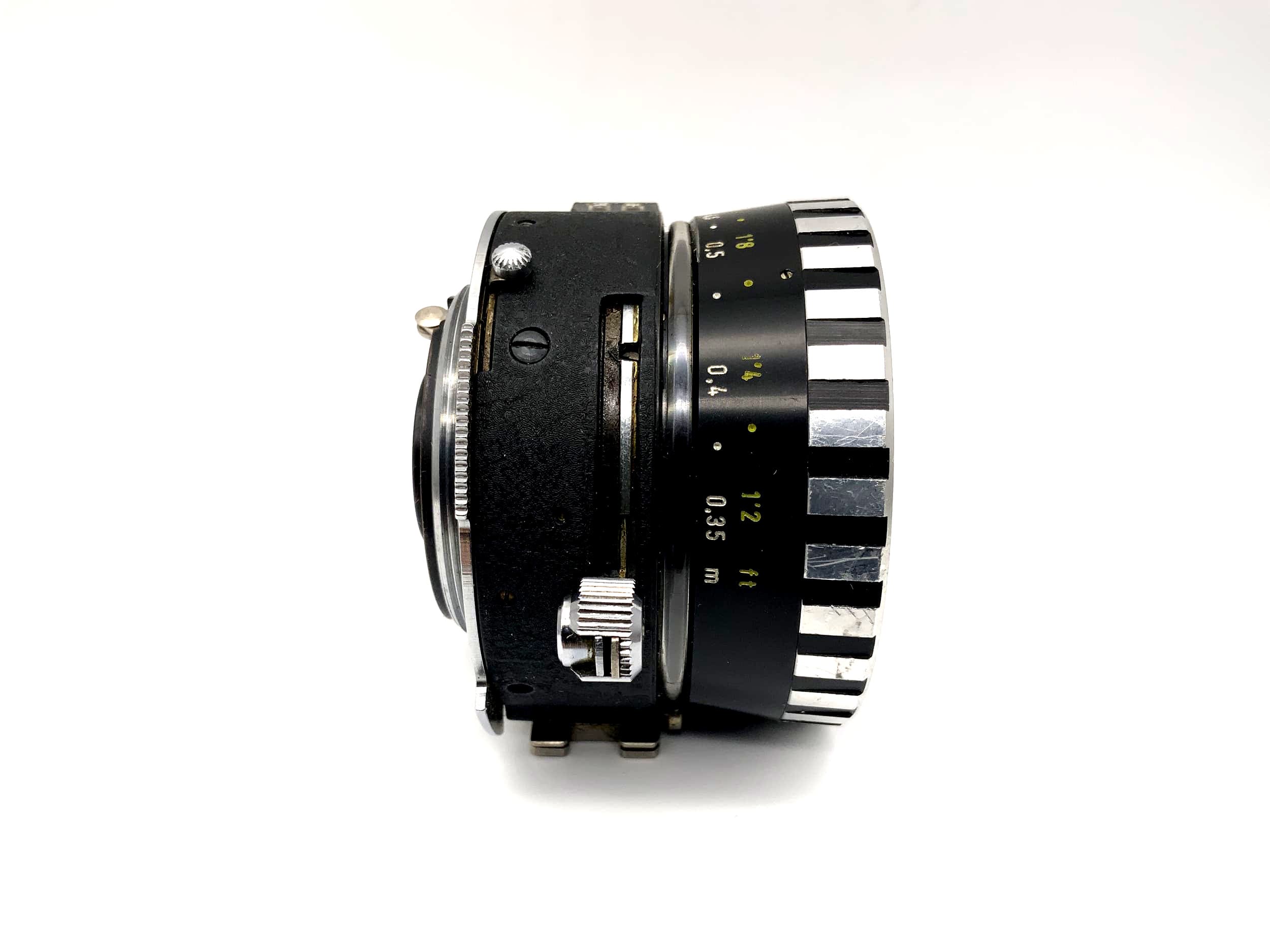 Schneider Kreuznach 35mm 1:2.8 Objektiv Curtagon Zebra Kamera Camera Lens (M42)