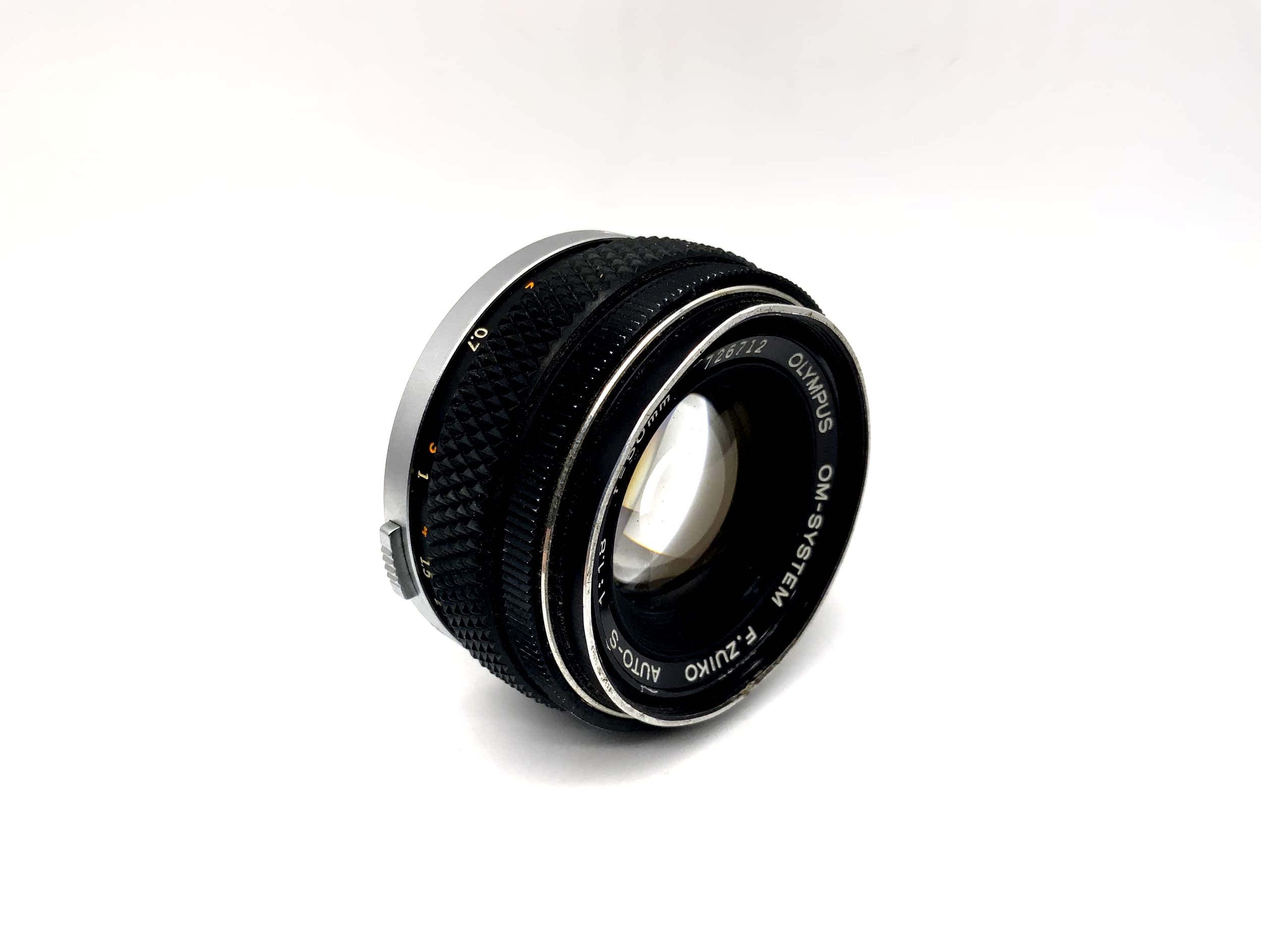 Olympus 50mm 1:1.8 Objektiv Auto-S OM-System F.Zuiko Camera Lens (Olympus OM)