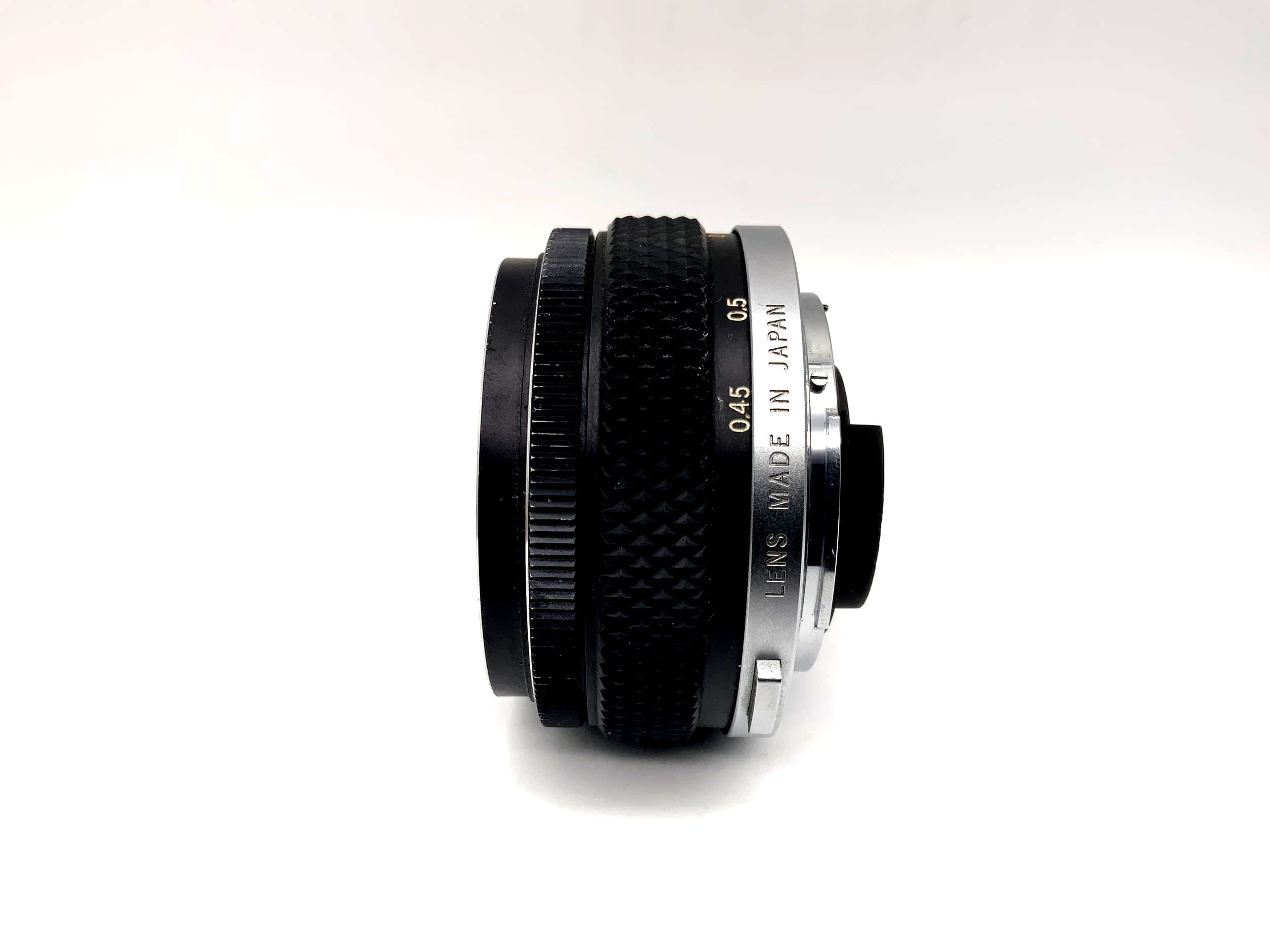 Olympus 50mm 1:1.8 Objektiv Auto-S OM-System F.Zuiko Camera Lens (Olympus OM)