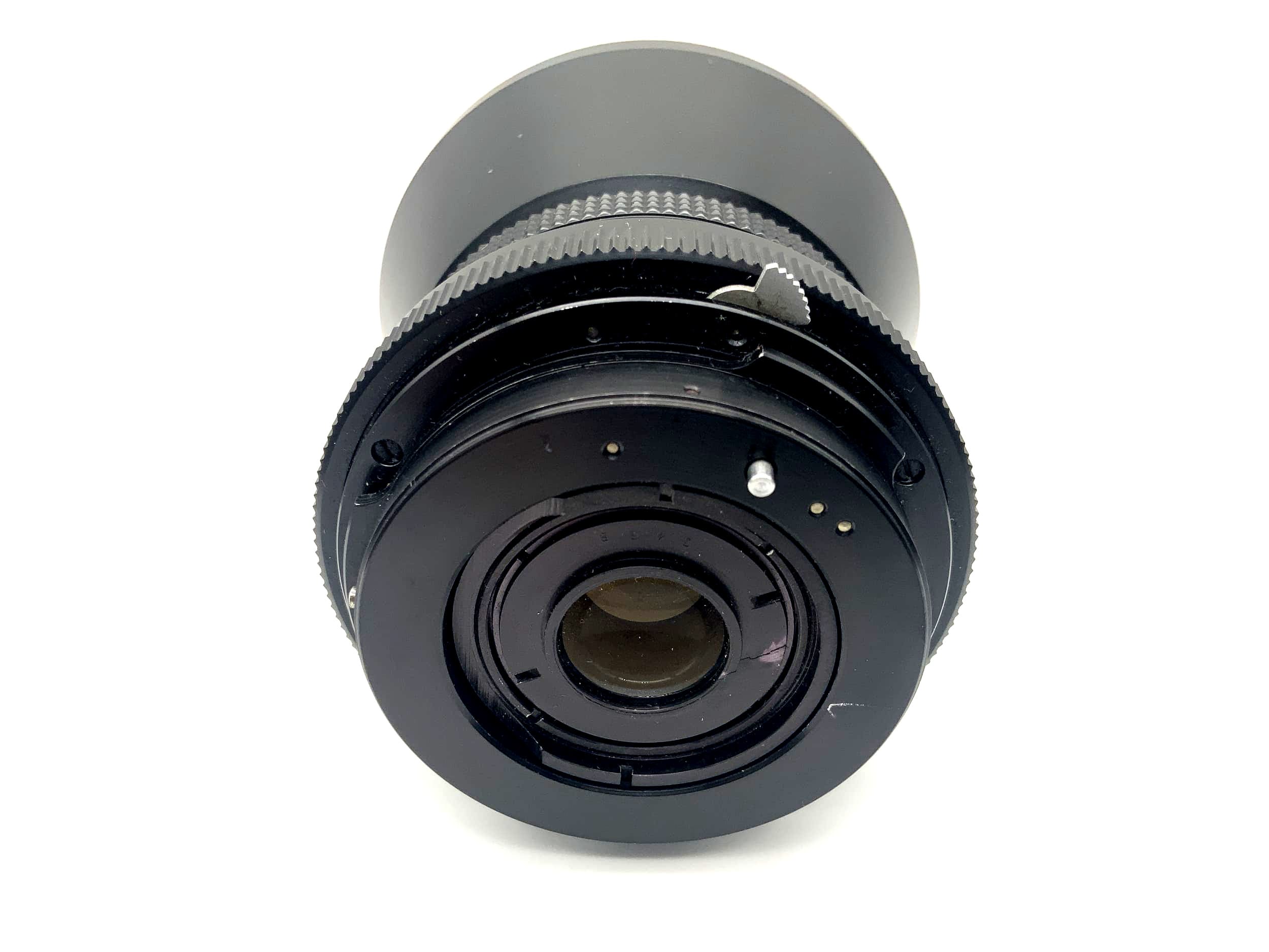 Carl Zeiss 50mm 1:4 Objektiv Flektogon MC Multi Coated (Pentacon Six) Text lesen