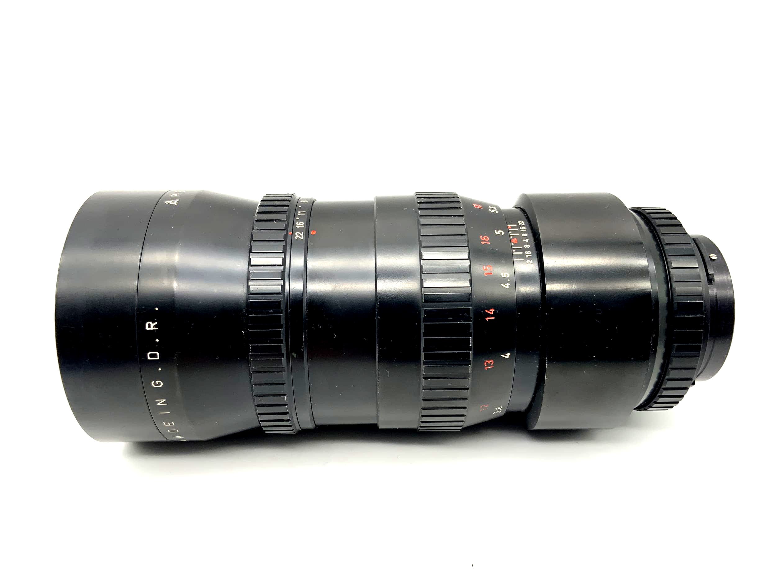 Pentacon 300mm 1:4 Objektiv 19 Blades aka Orestegor Lens (Pentacon Six) !Nebel!