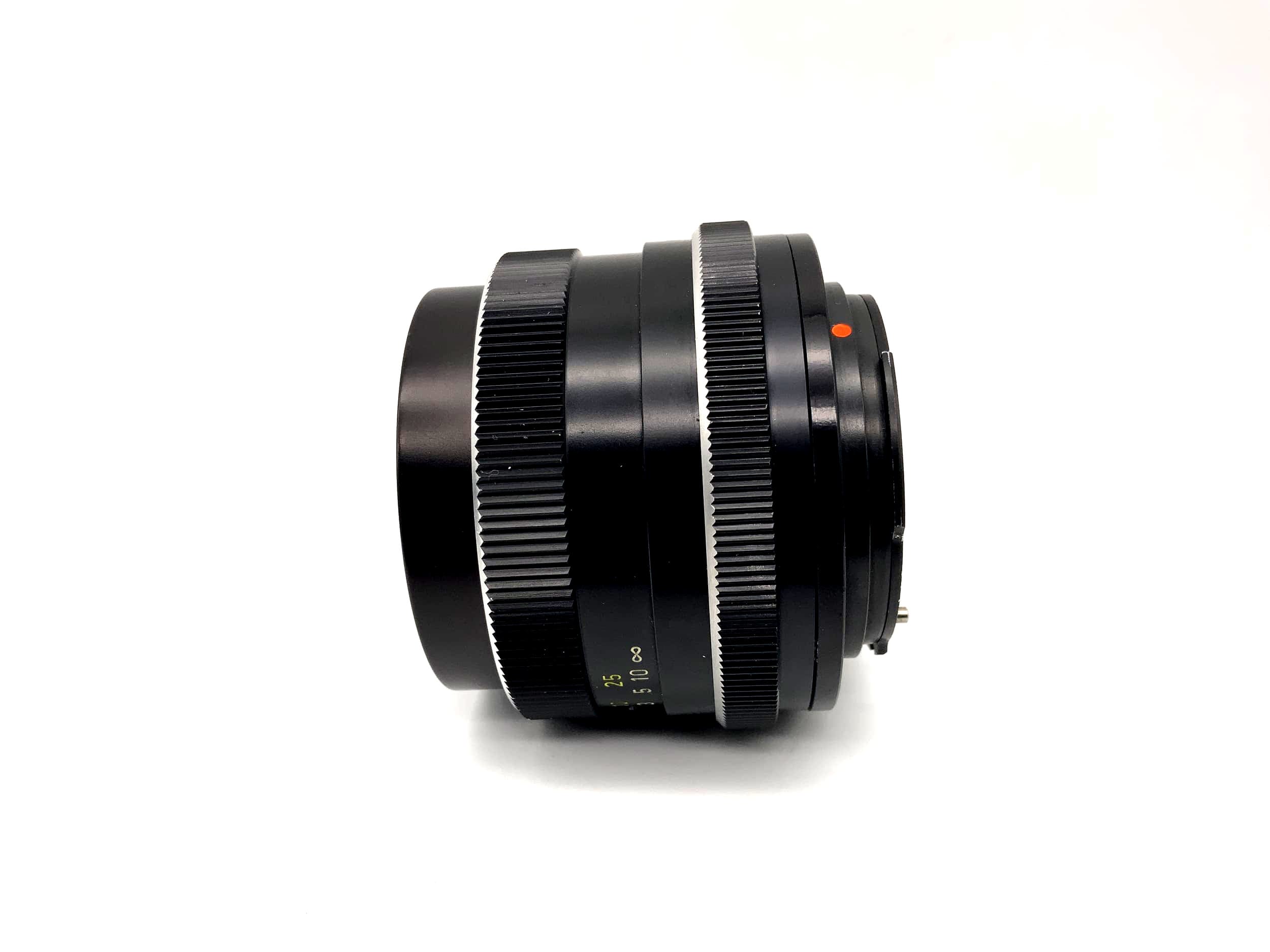 Carl Zeiss 50mm 1:1.8 Objektiv Planar Kamera Camera Lens (Rollei QBM) !Nebel!