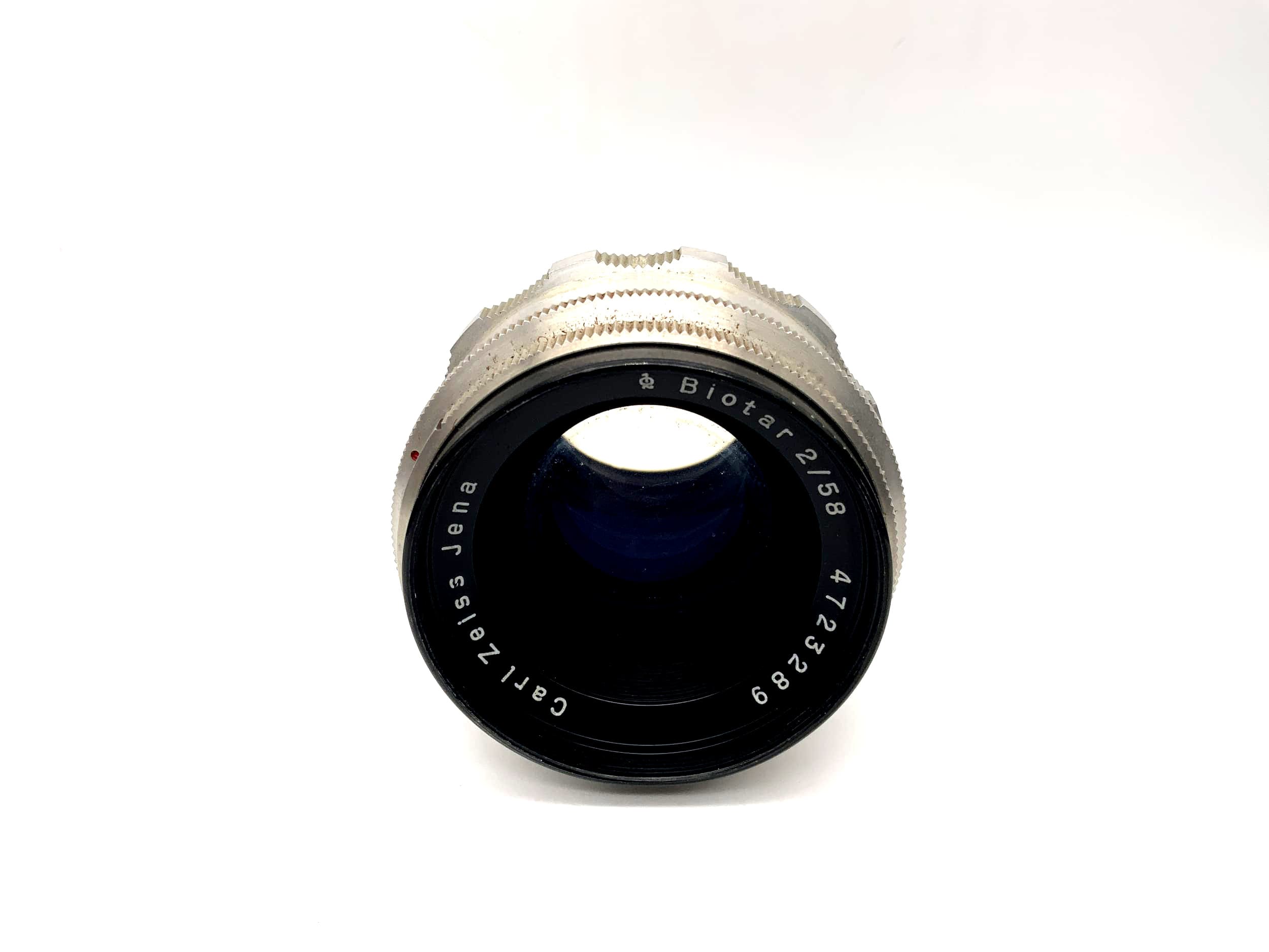 Carl Zeiss 58mm 1:2 Objektiv Biotar 10 Blades Kamera Camera Lens (M42) !Nebel!