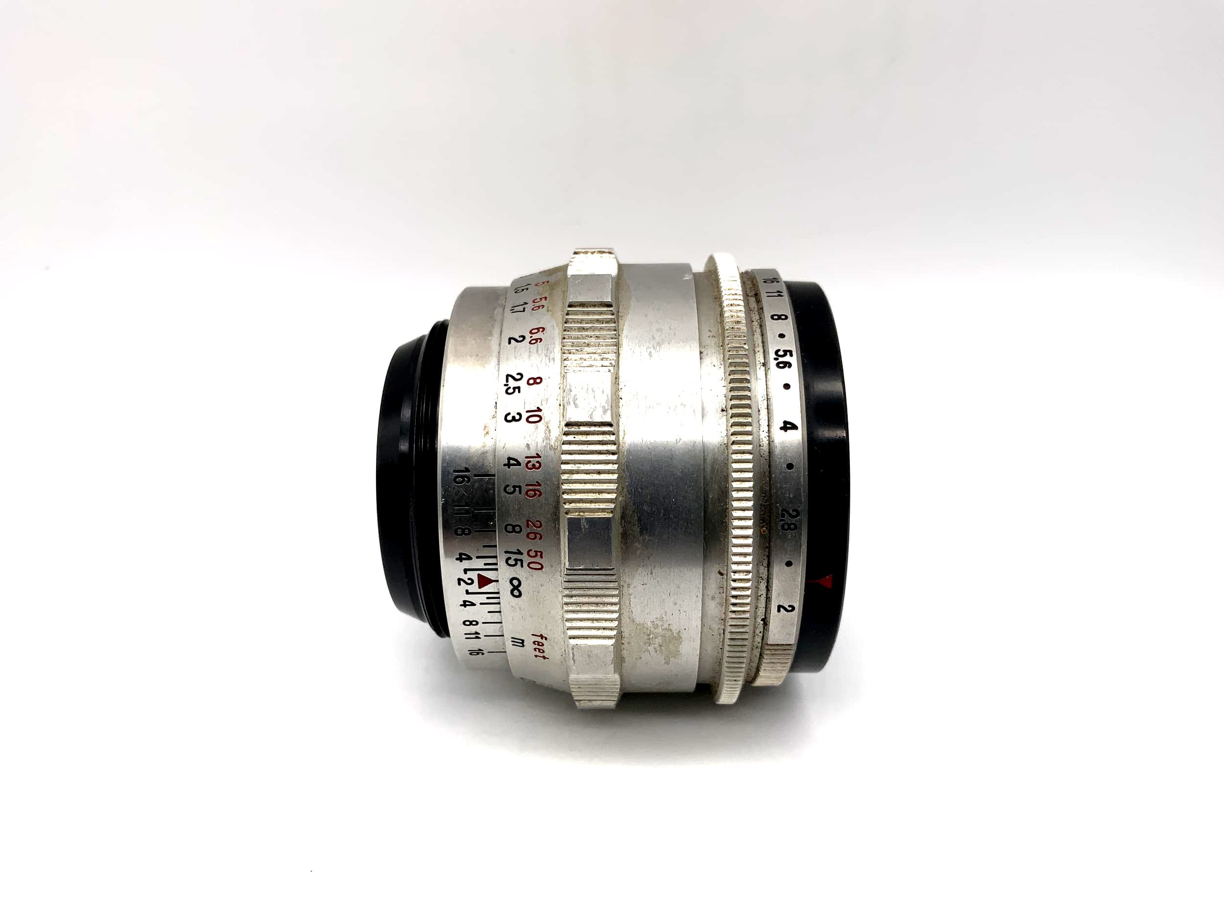 Carl Zeiss 58mm 1:2 Objektiv Biotar 10 Blades Kamera Camera Lens (M42) !Nebel!